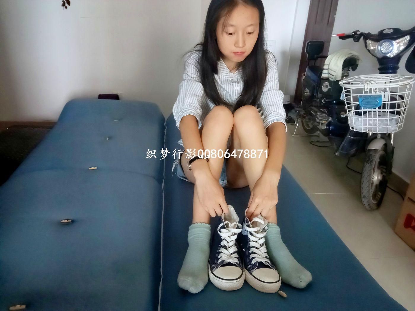 织梦行影 NO.017 帆布鞋绿棉袜 [63P]插图2