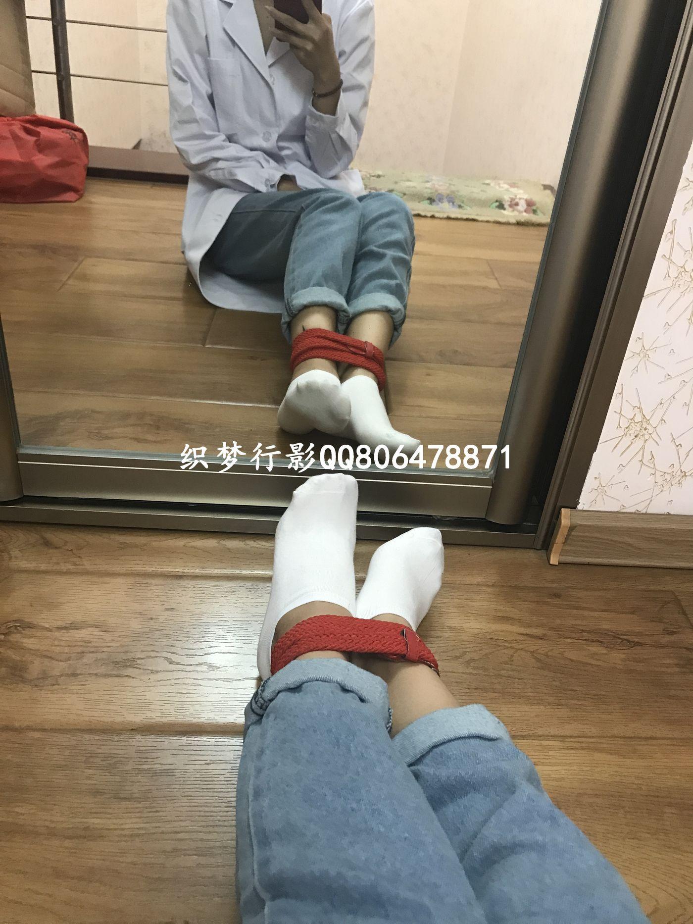 织梦行影 NO.003 护士服棉袜 [76P]插图5