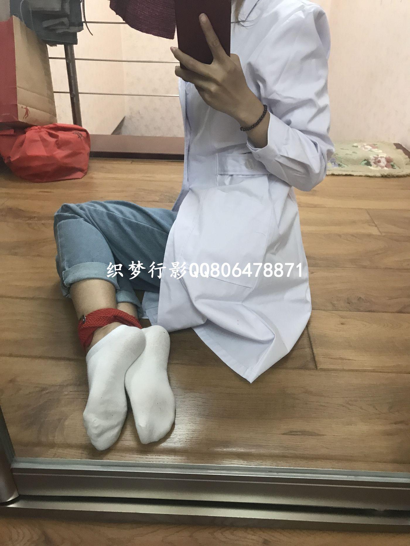 织梦行影 NO.003 护士服棉袜 [76P]插图5