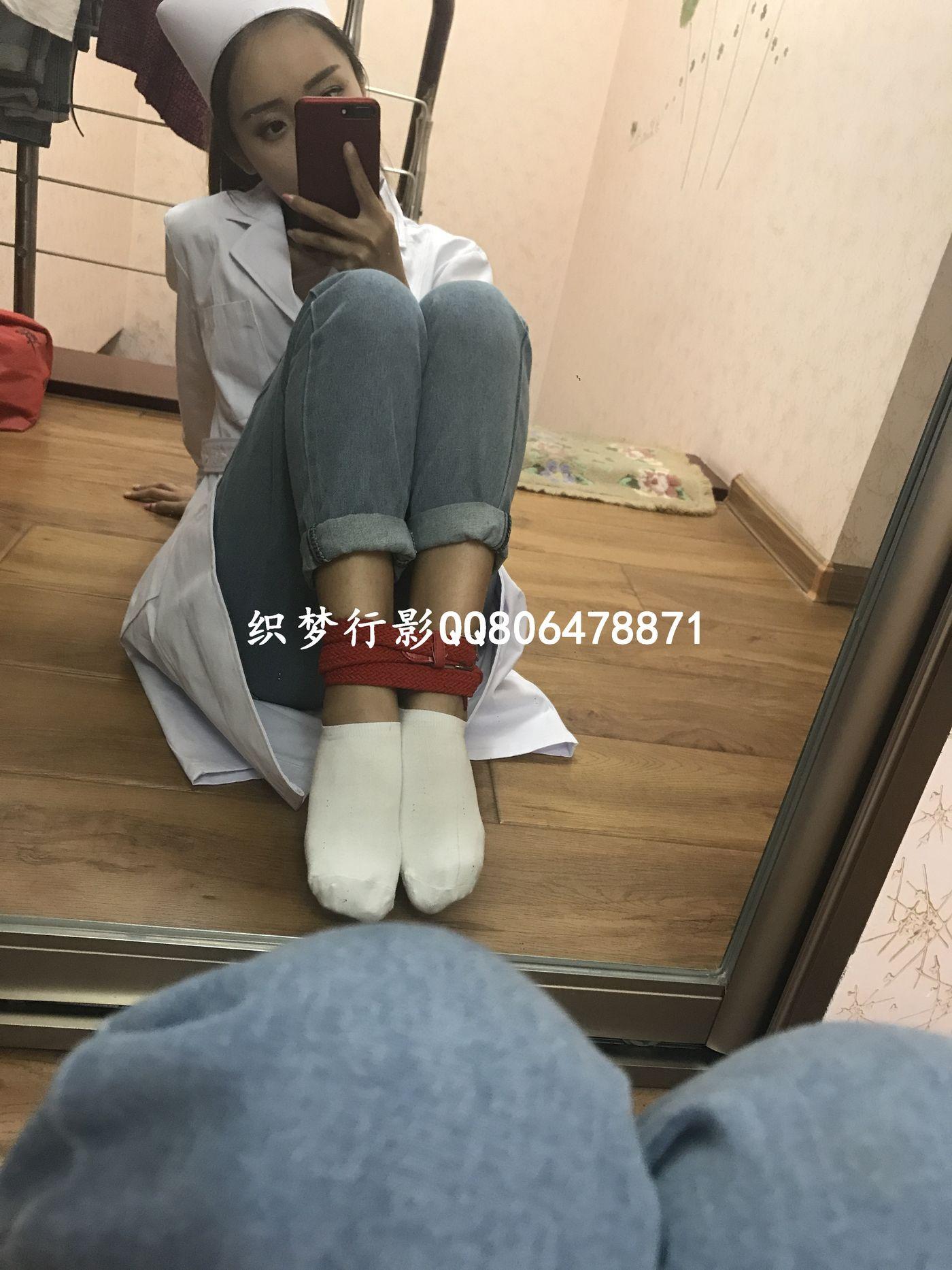 织梦行影 NO.003 护士服棉袜 [76P]插图9