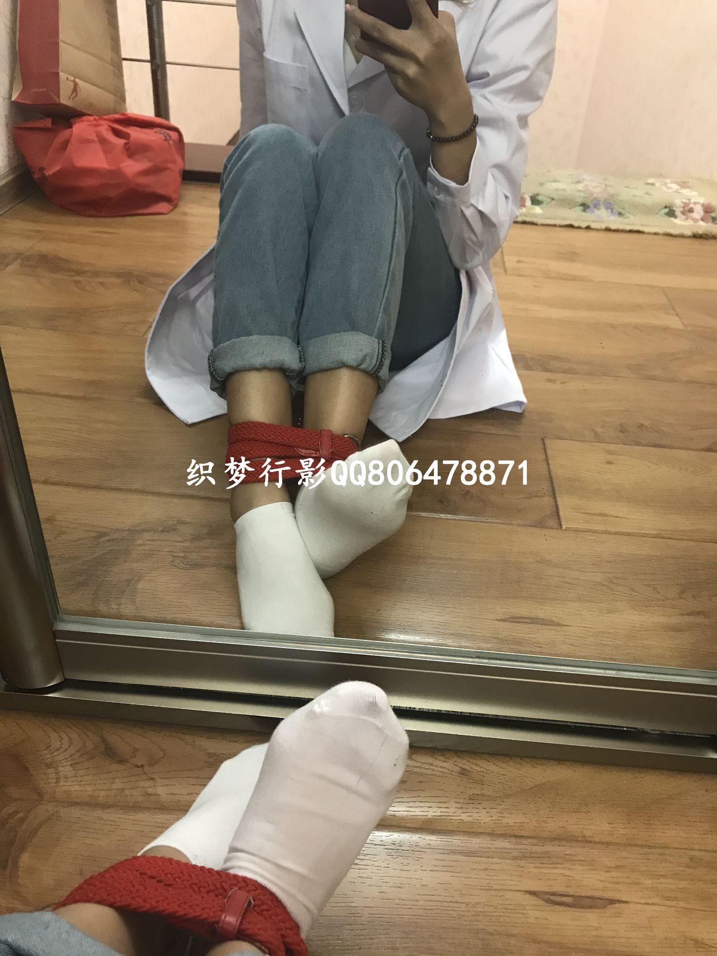 织梦行影 NO.003 护士服棉袜 [76P]插图9