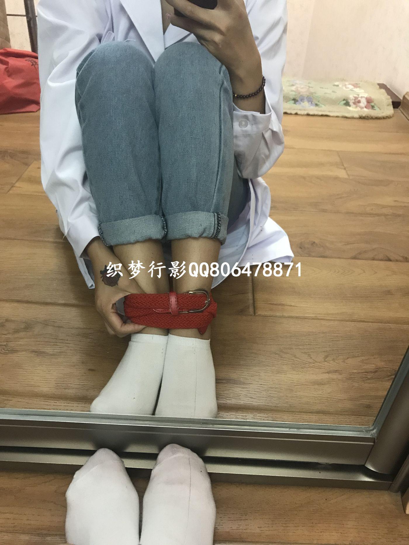织梦行影 NO.003 护士服棉袜 [76P]插图4