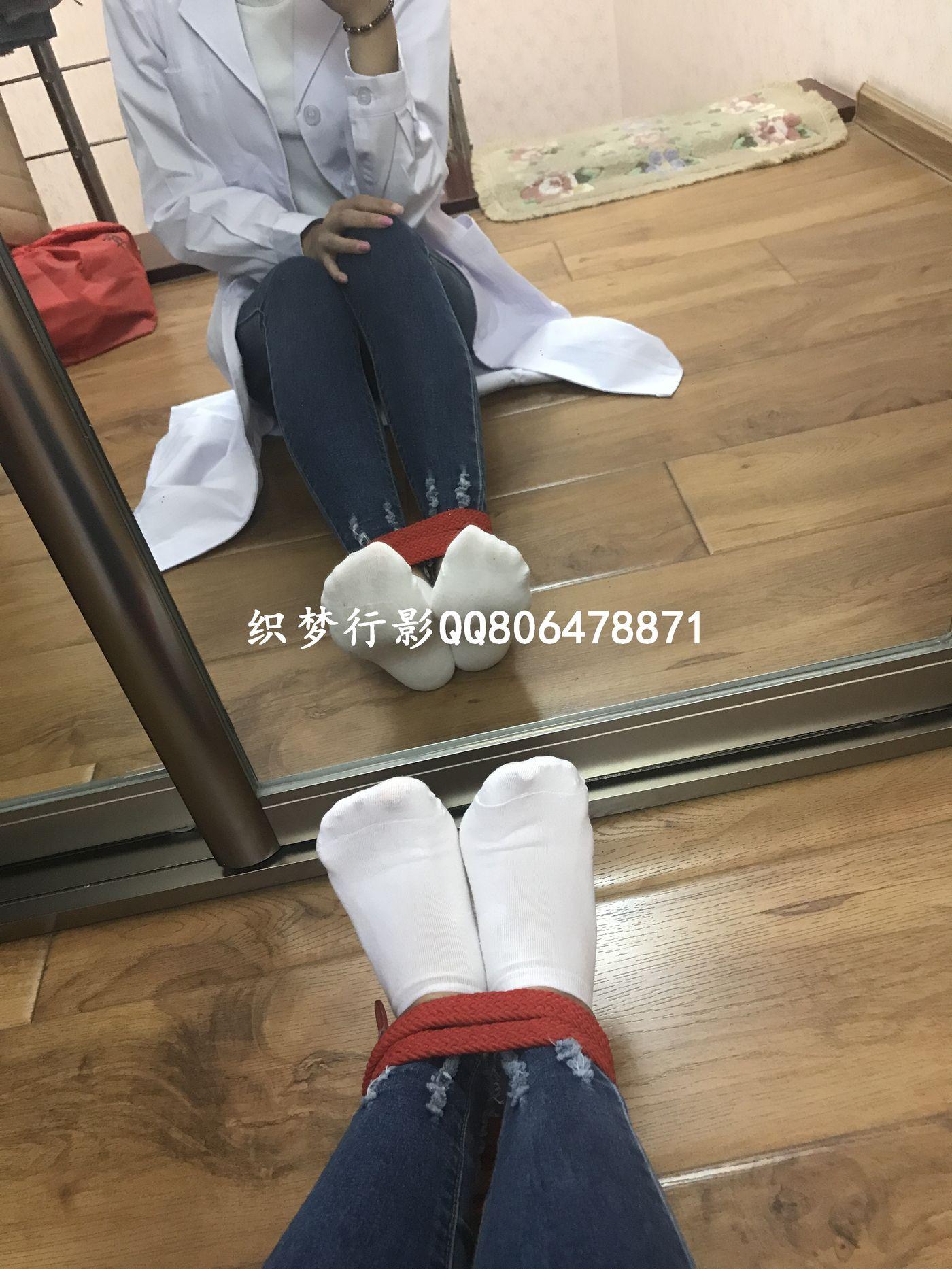 织梦行影 NO.003 护士服棉袜 [76P]插图3