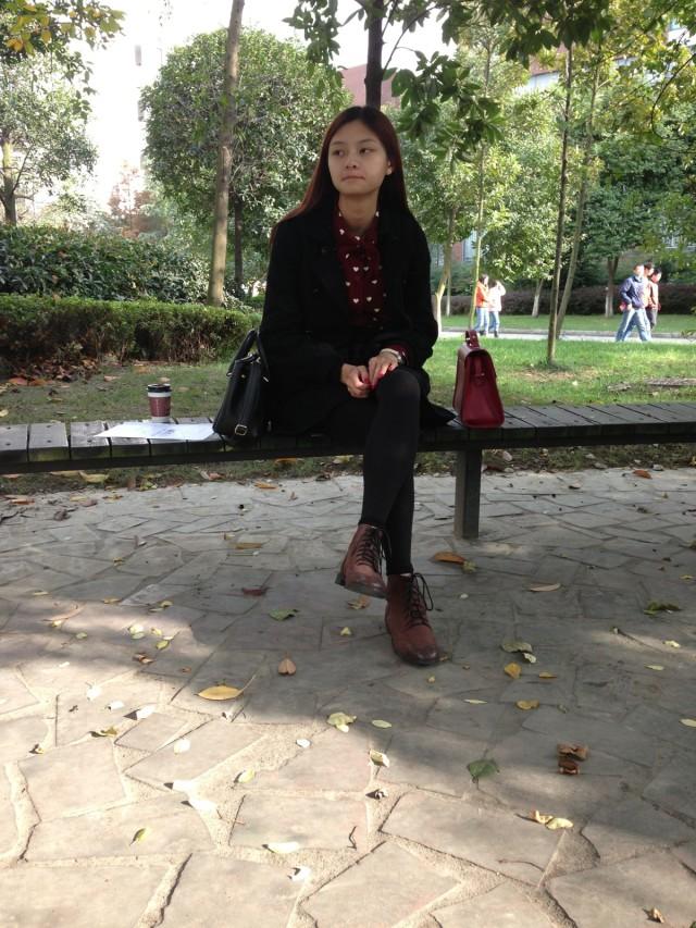 织梦行影 NO.031 木凳黑打底英伦鞋 [64P]插图8