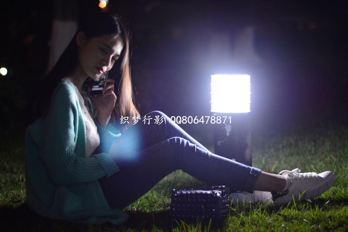 织梦行影 NO.014 操场夜拍白袜小白鞋 [217P]插图6