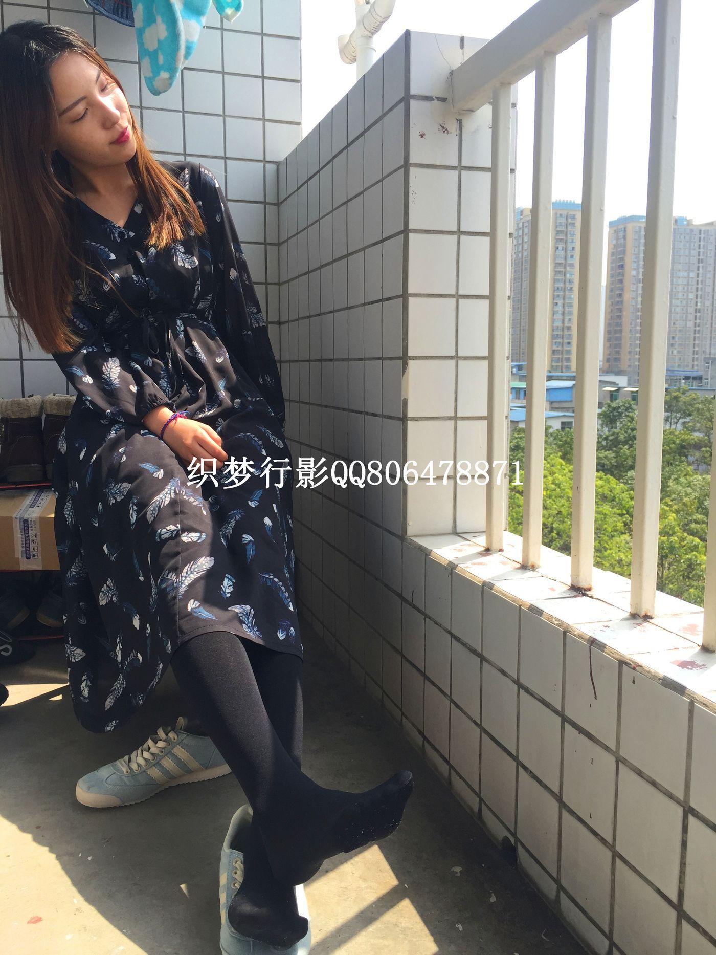 织梦行影 NO.002 晶晶厚黑丝 [59P]插图6