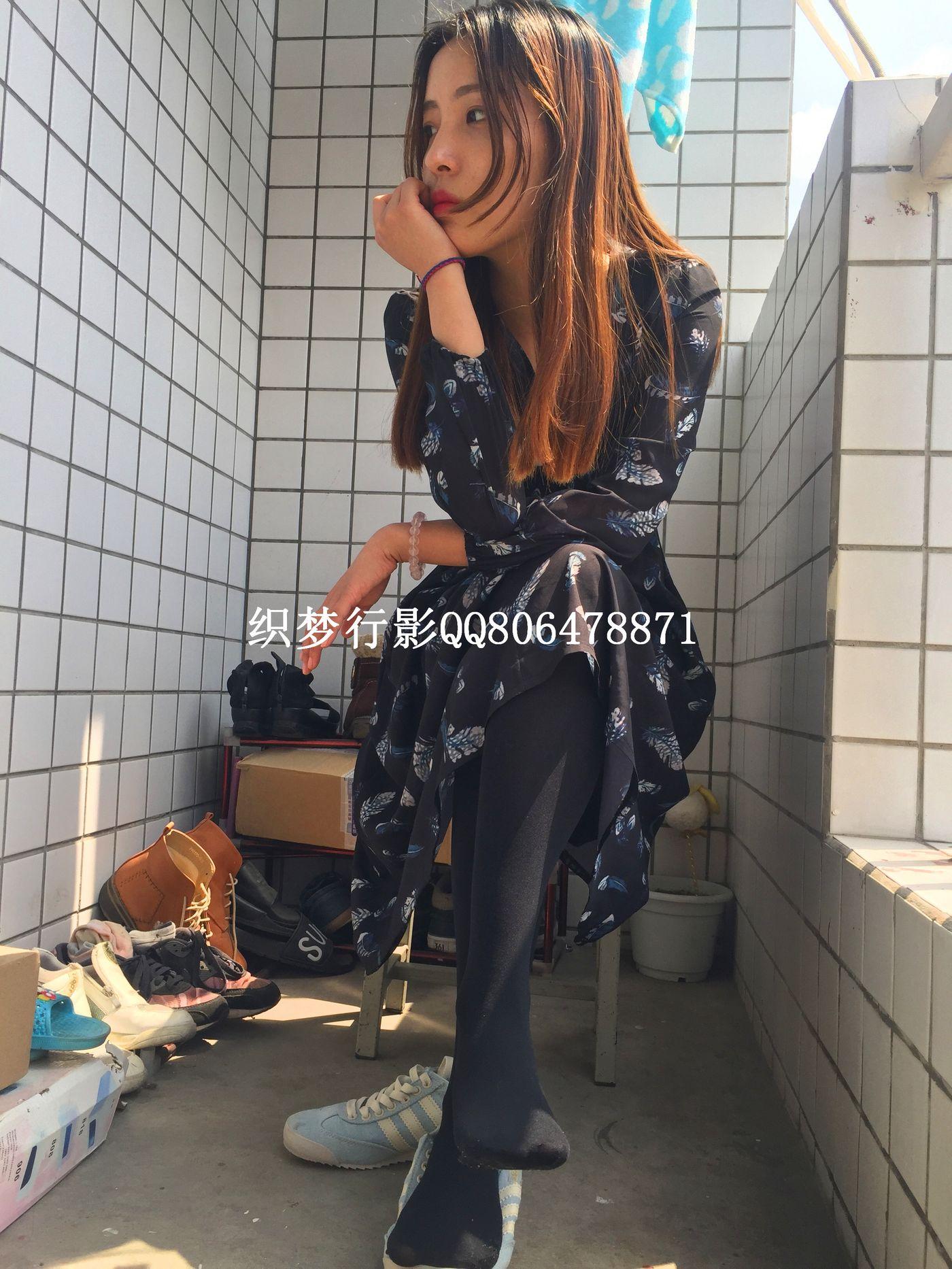 织梦行影 NO.002 晶晶厚黑丝 [59P]插图4