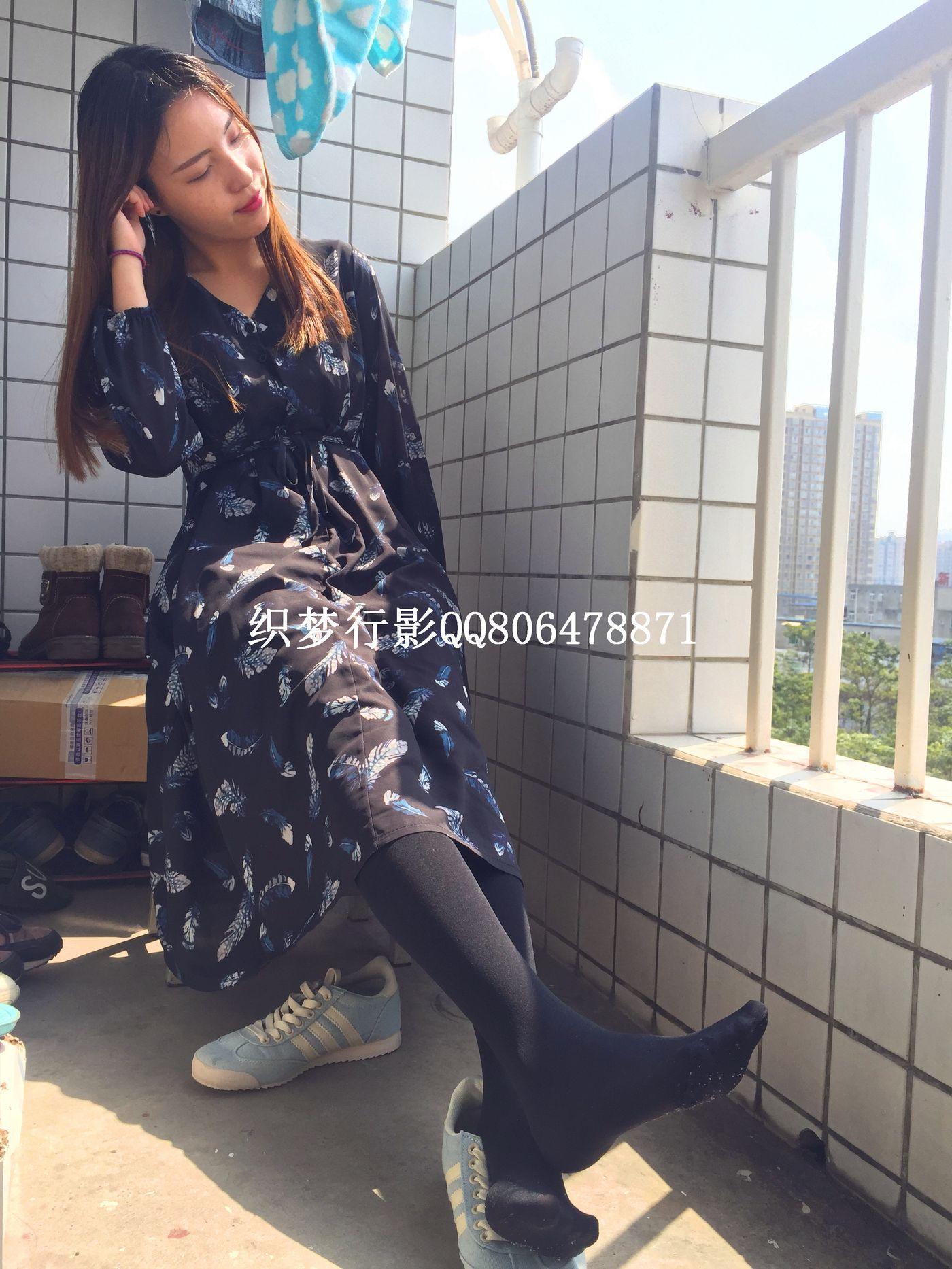 织梦行影 NO.002 晶晶厚黑丝 [59P]插图1
