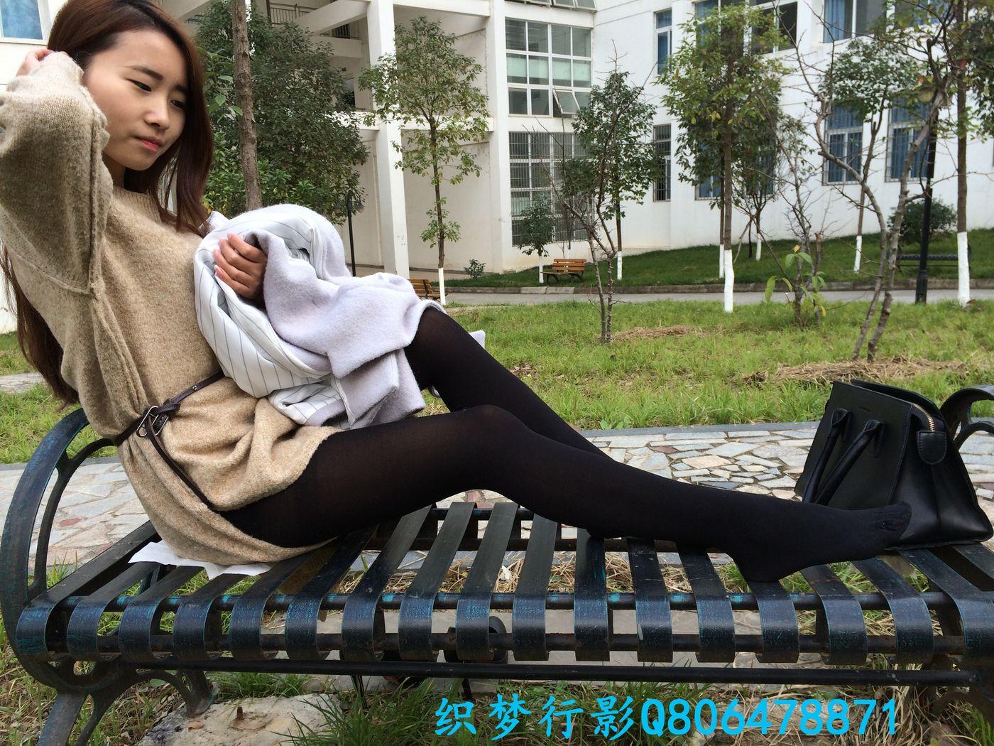 织梦行影 NO.005 宋晨校园厚黑丝高跟 [73P]插图8