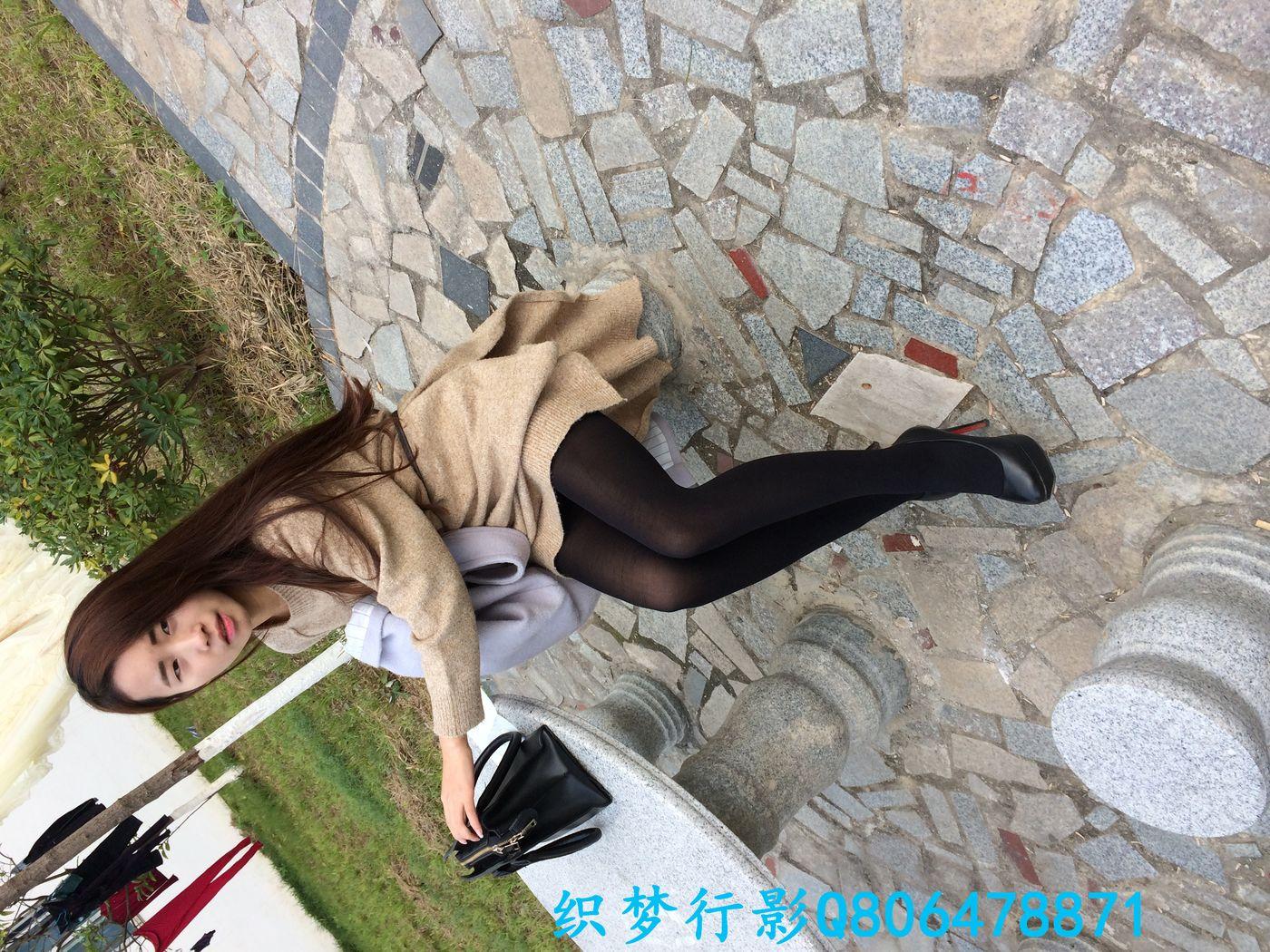 织梦行影 NO.005 宋晨校园厚黑丝高跟 [73P]插图3