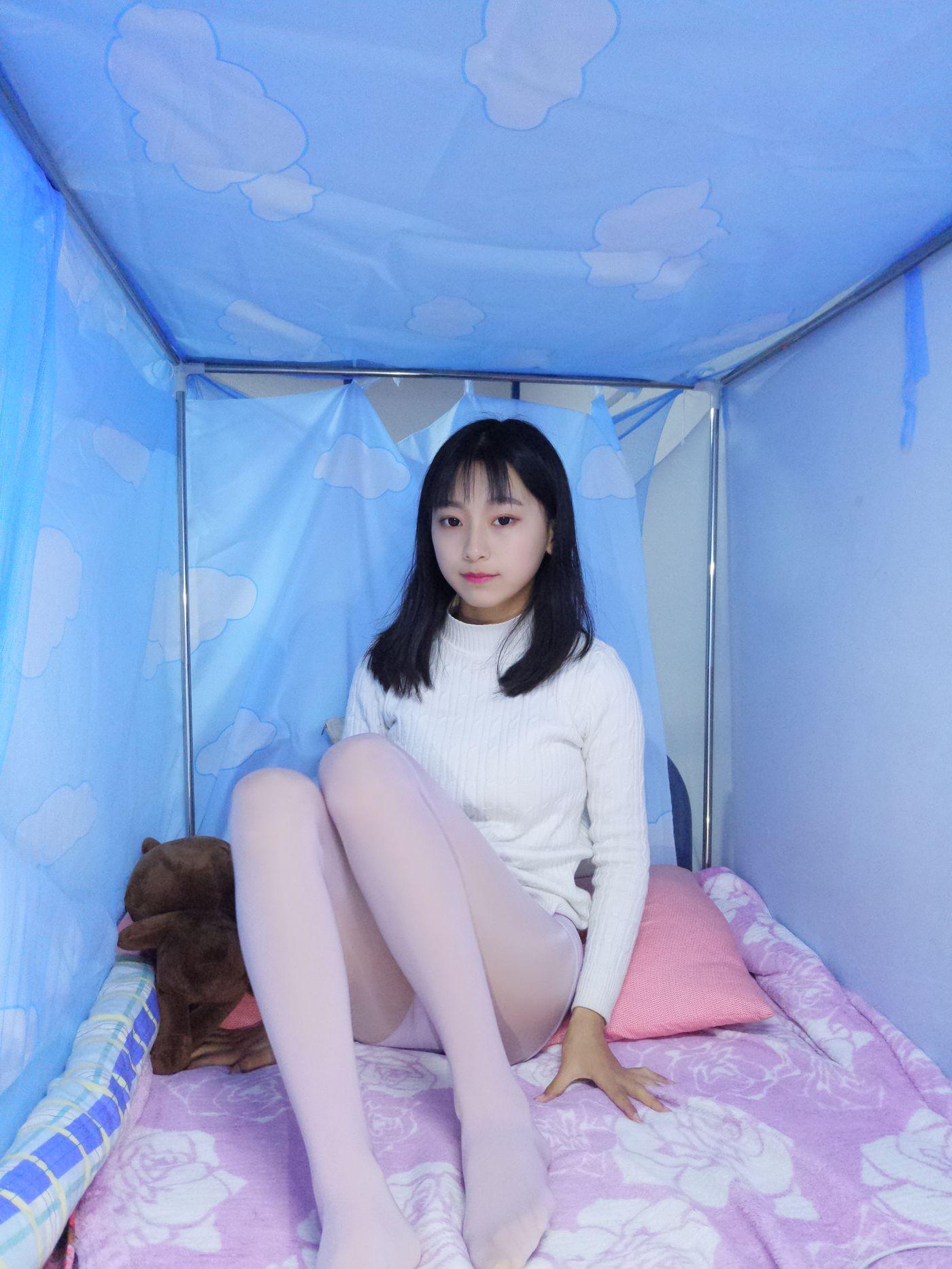No.1-蓓蓓 – 彩色厚丝袜[85P]插图6