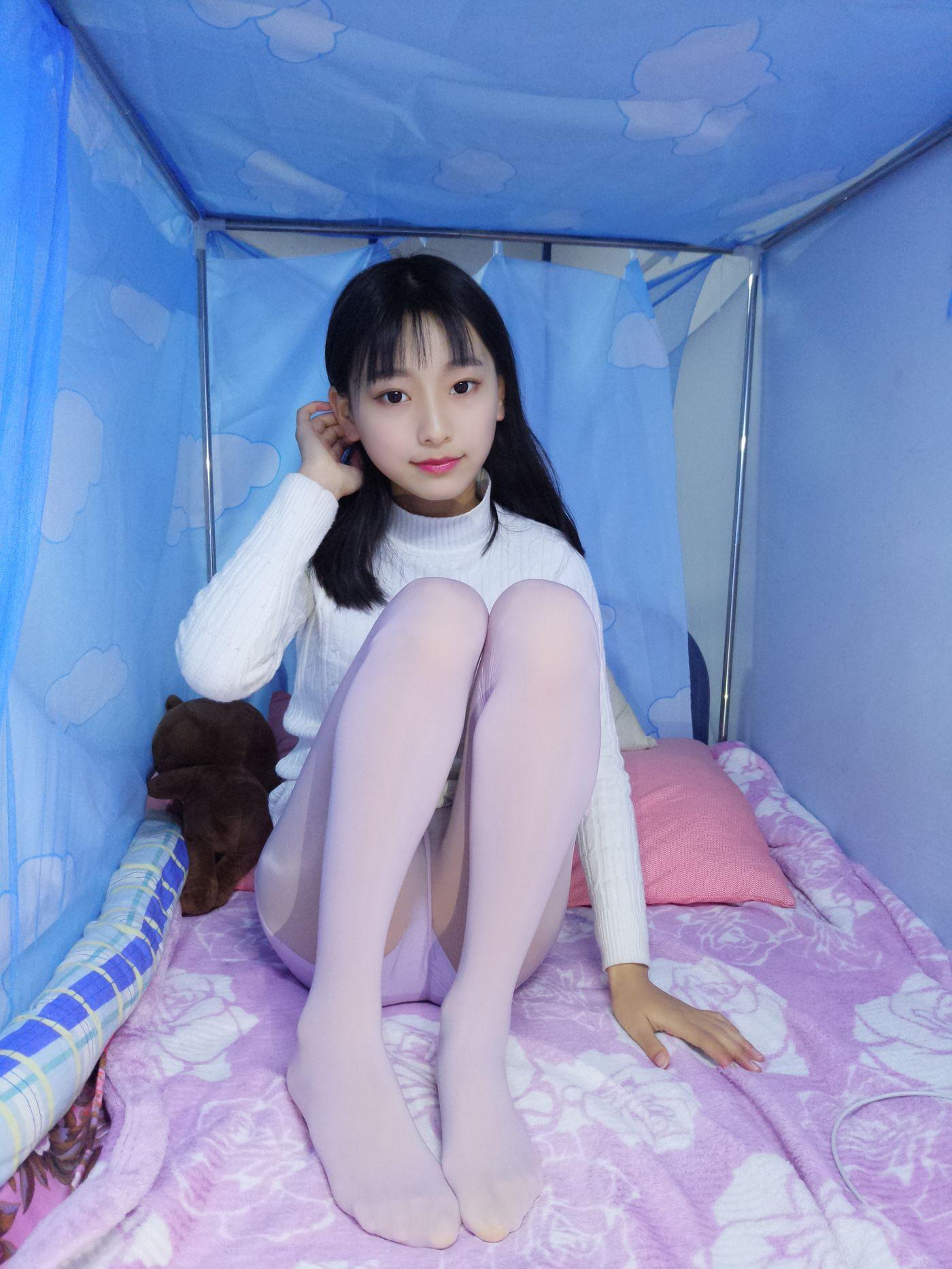 No.1-蓓蓓 – 彩色厚丝袜[85P]插图8