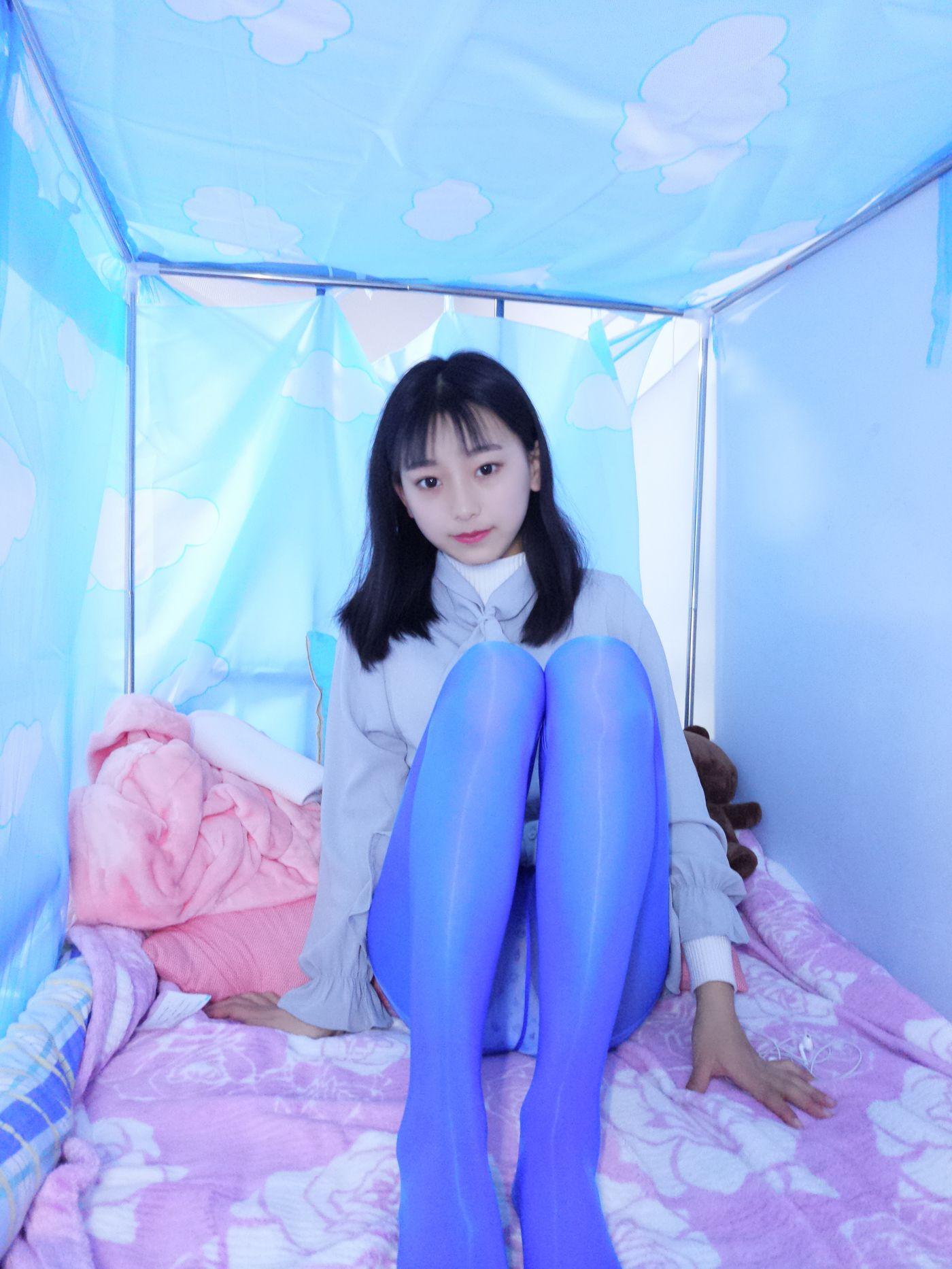 No.1-蓓蓓 – 彩色厚丝袜[85P]插图6