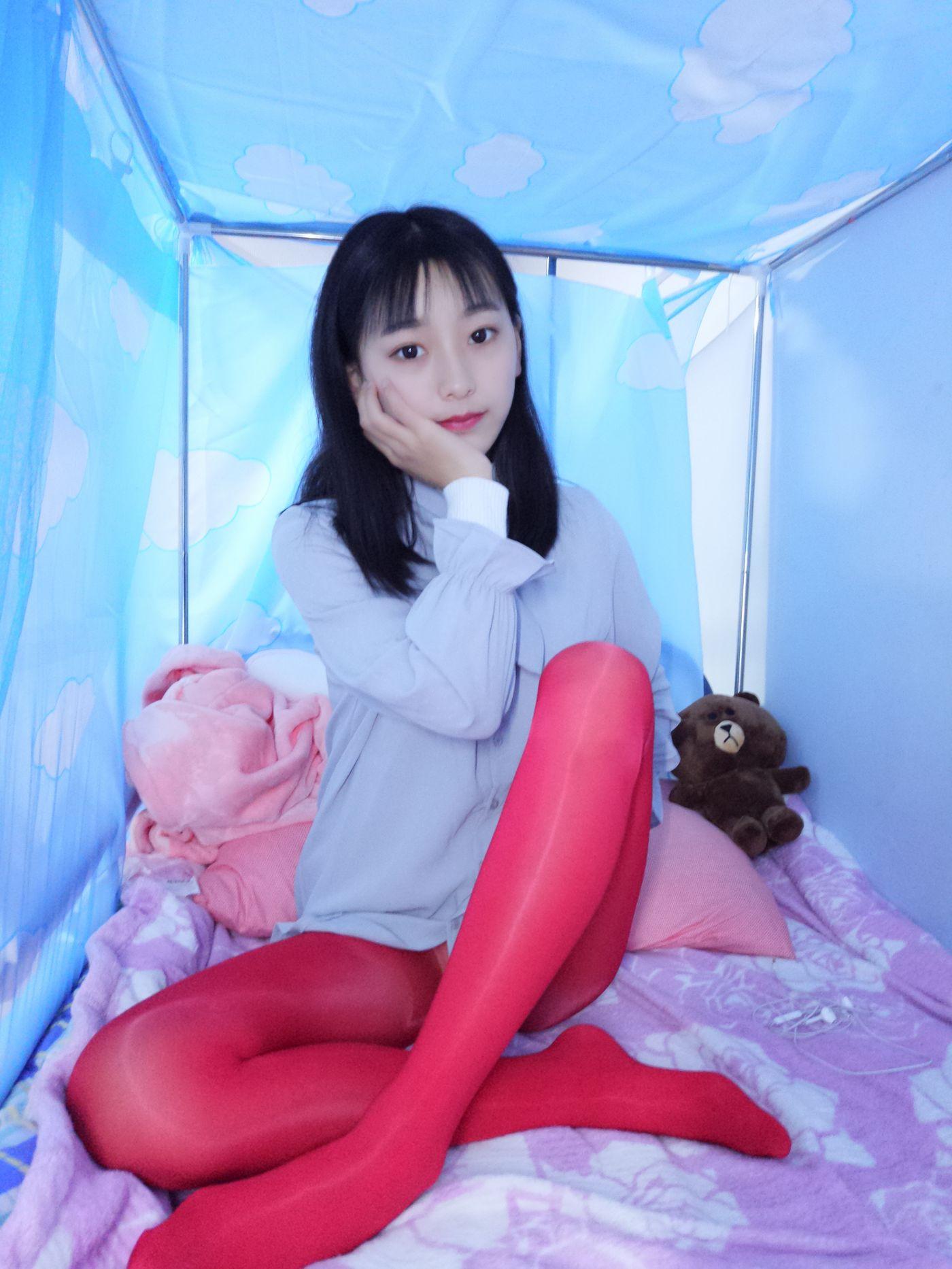 No.1-蓓蓓 – 彩色厚丝袜[85P]插图1
