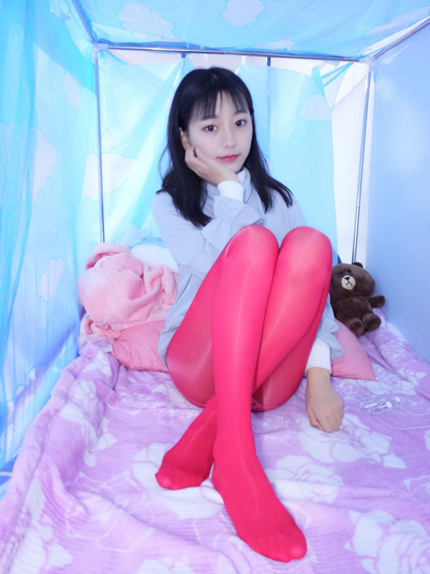 No.1-蓓蓓 – 彩色厚丝袜[85P]插图3