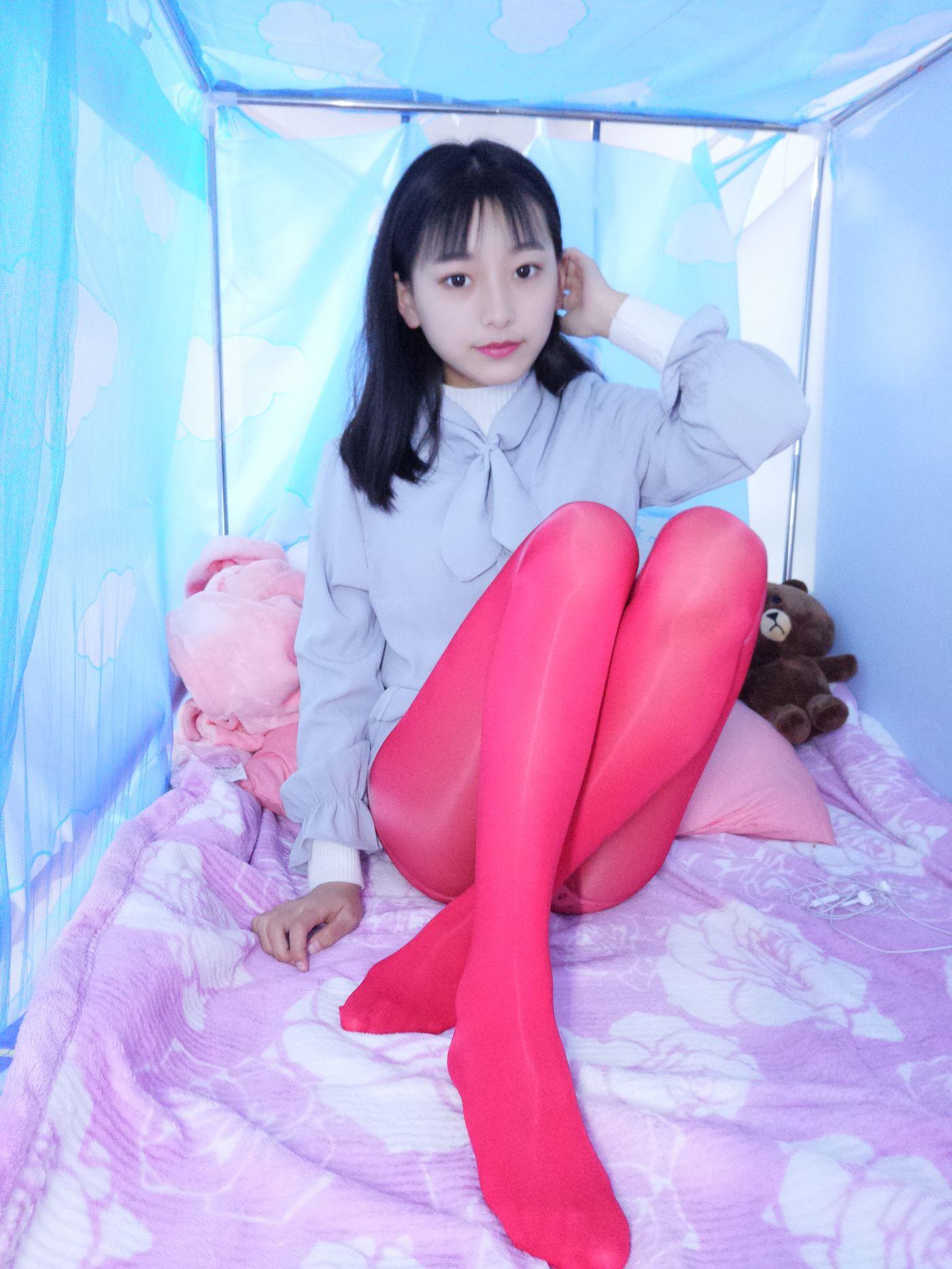 No.1-蓓蓓 – 彩色厚丝袜[85P]插图4