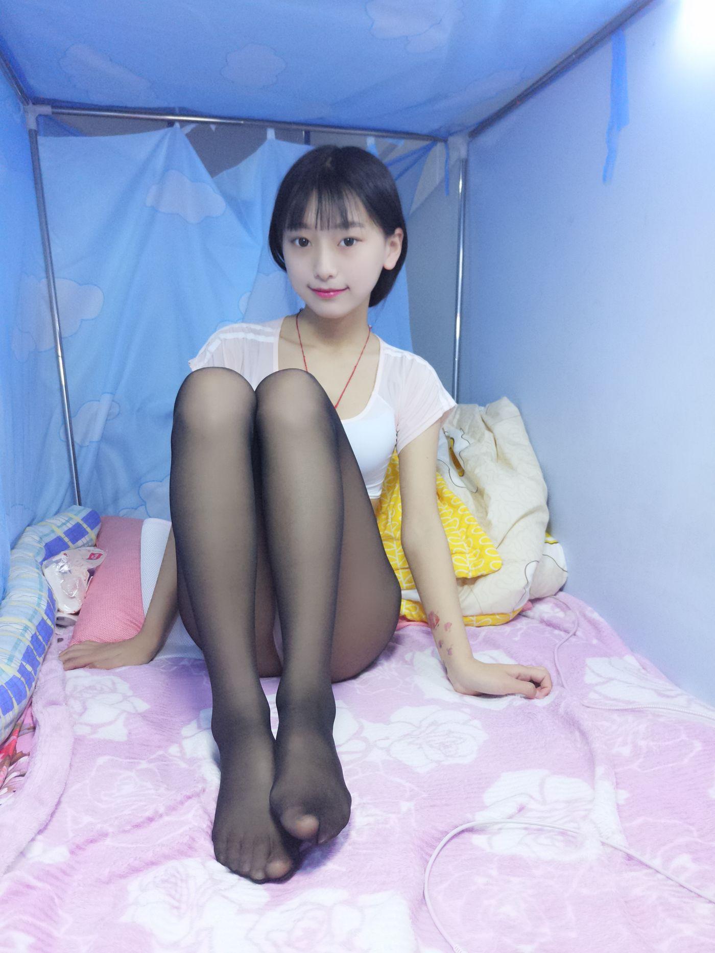 No.2-蓓蓓 – 黑白薄丝袜[108P]插图7