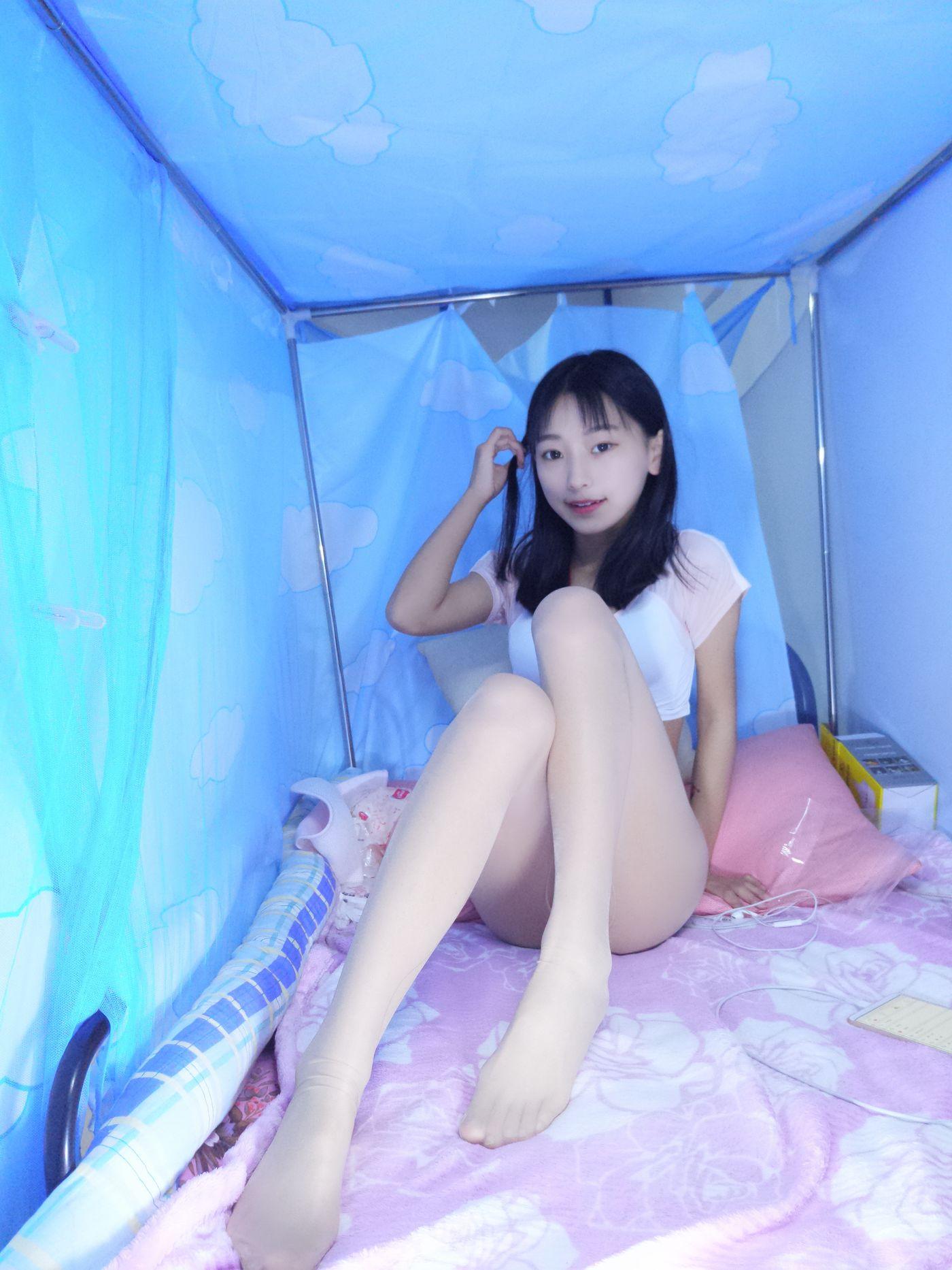No.2-蓓蓓 – 黑白薄丝袜[108P]插图2