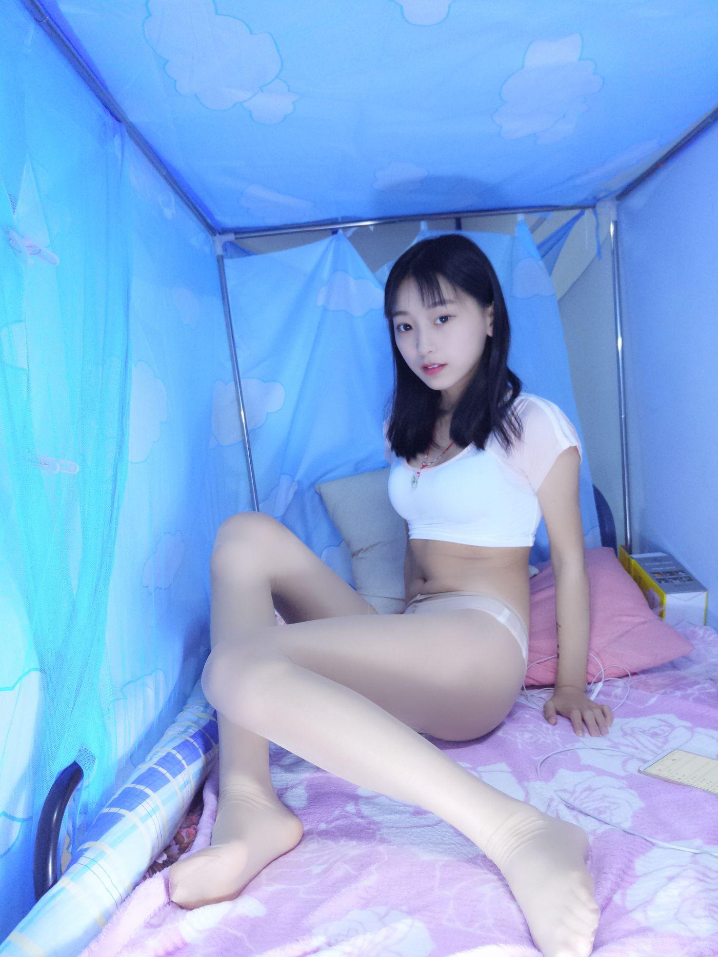 No.2-蓓蓓 – 黑白薄丝袜[108P]插图4