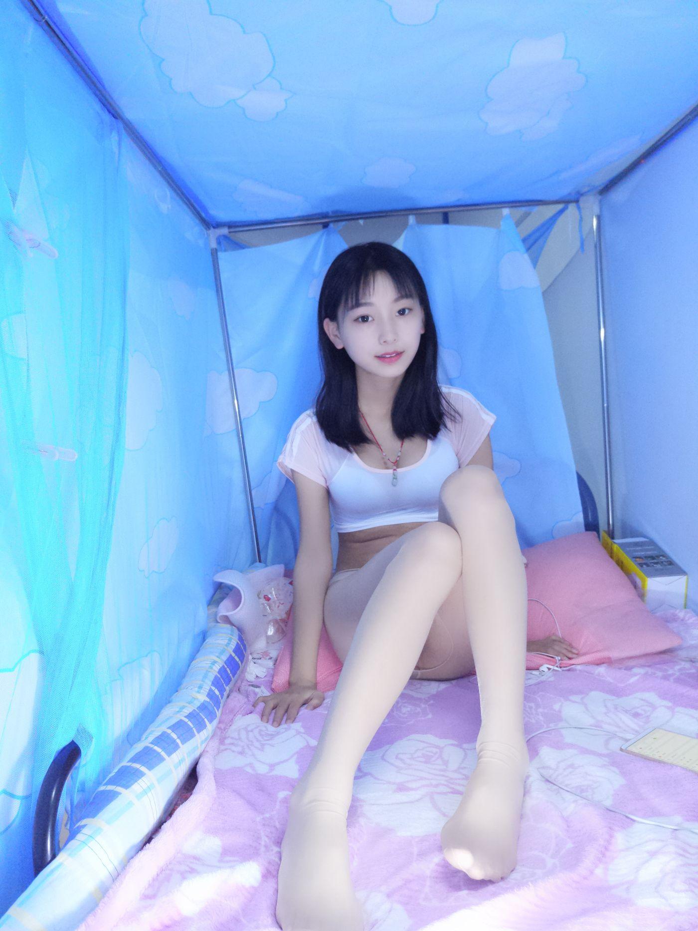 No.2-蓓蓓 – 黑白薄丝袜[108P]插图5