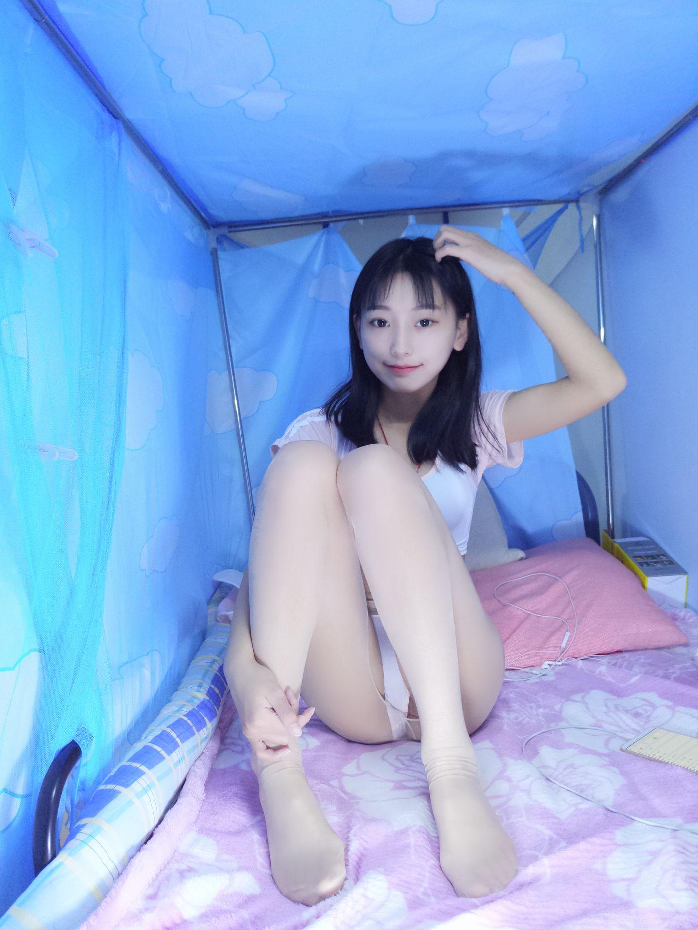 No.2-蓓蓓 – 黑白薄丝袜[108P]插图7