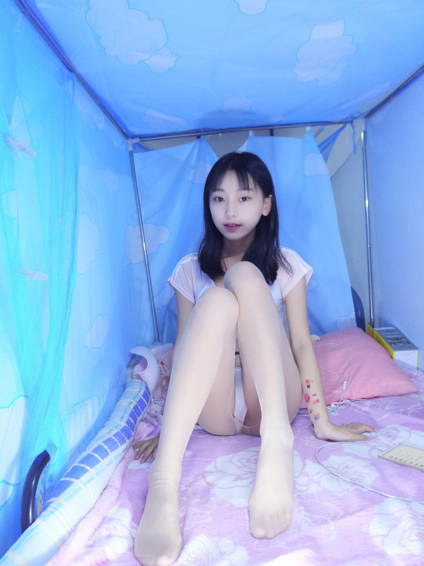 No.2-蓓蓓 – 黑白薄丝袜[108P]插图
