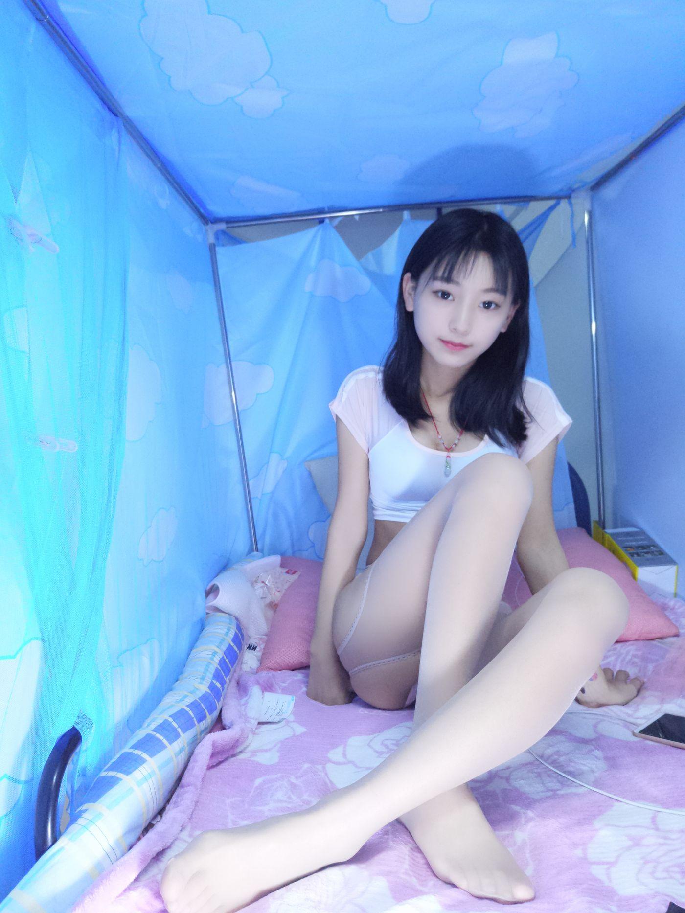No.2-蓓蓓 – 黑白薄丝袜[108P]插图5