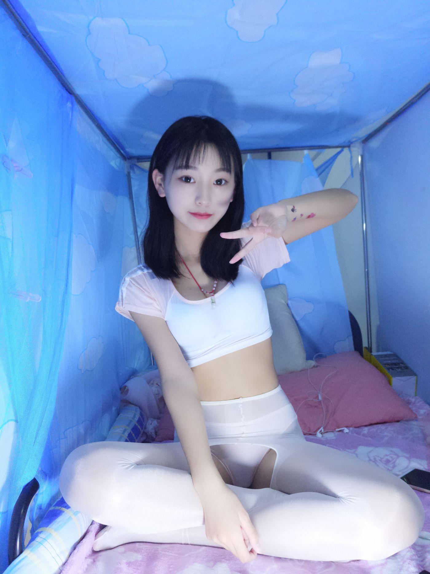 No.2-蓓蓓 – 黑白薄丝袜[108P]插图4