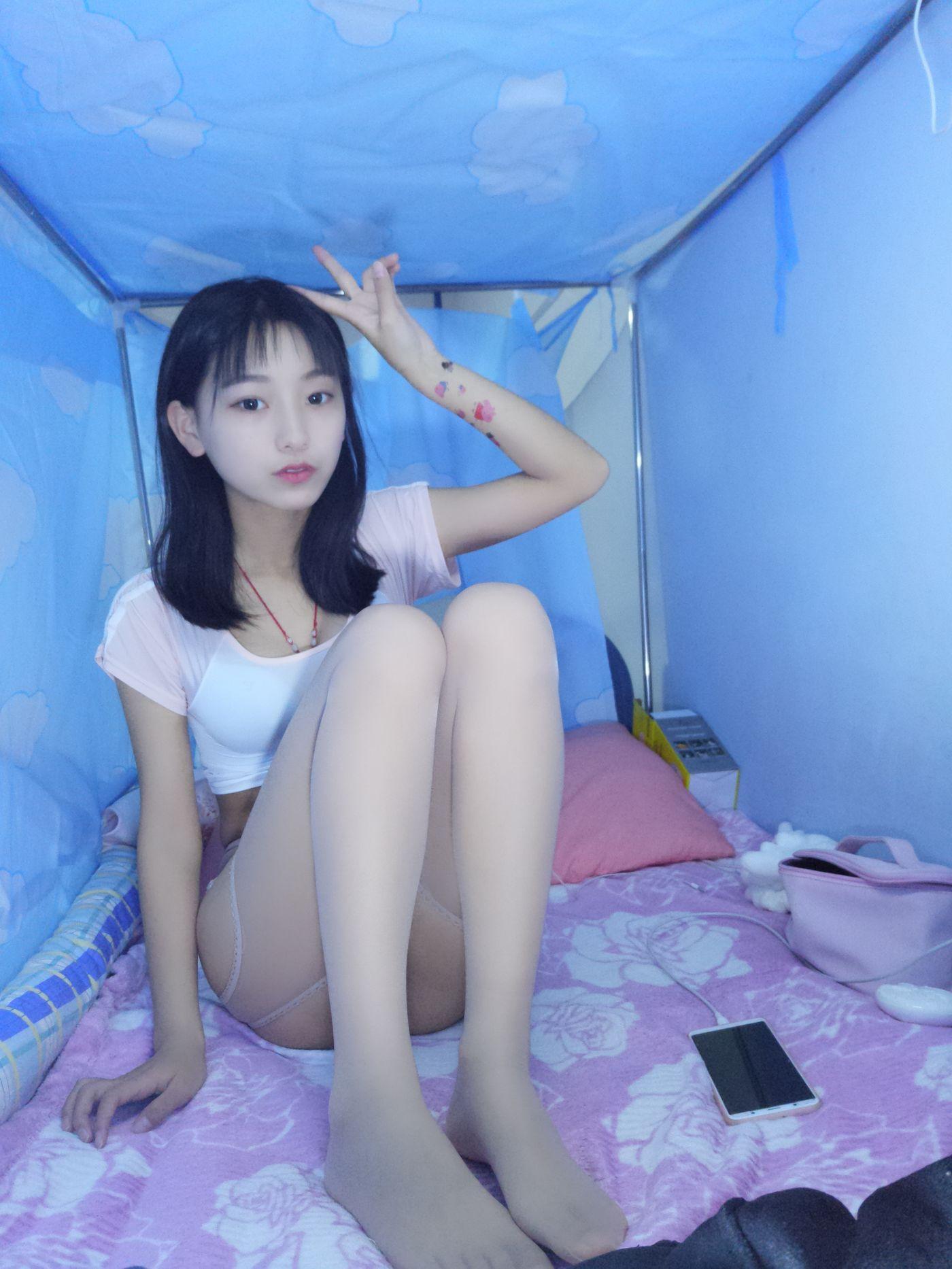 No.2-蓓蓓 – 黑白薄丝袜[108P]插图2