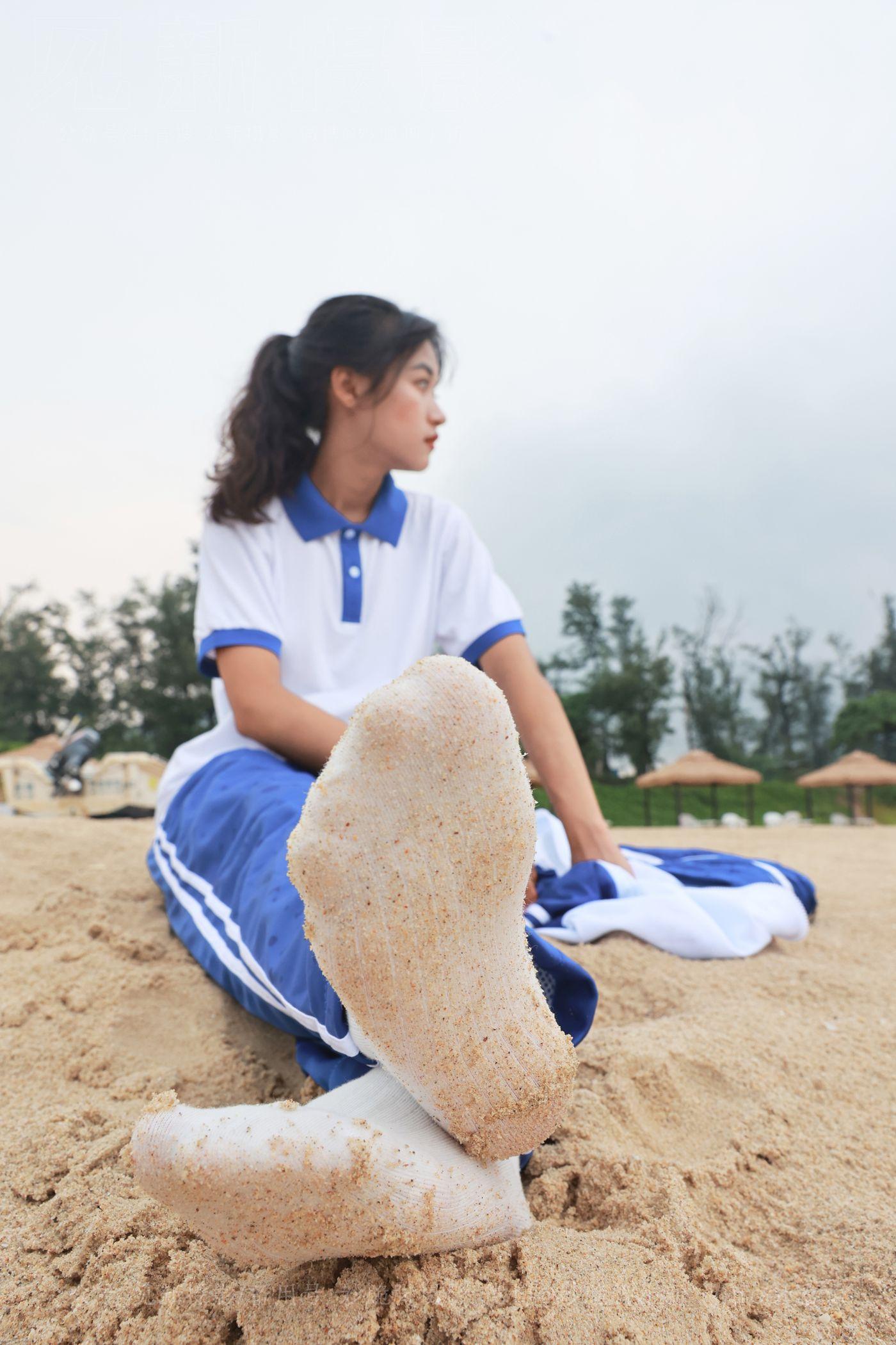 [见新摄影]NO.023 大二网红少女校园风｜深圳 西涌海岸 [1][126P]插图1