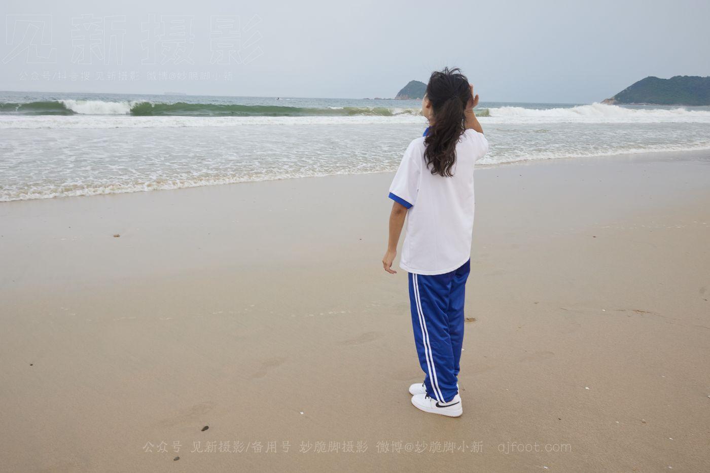 [见新摄影]NO.023 大二网红少女校园风｜深圳 西涌海岸 [2][126P]插图3