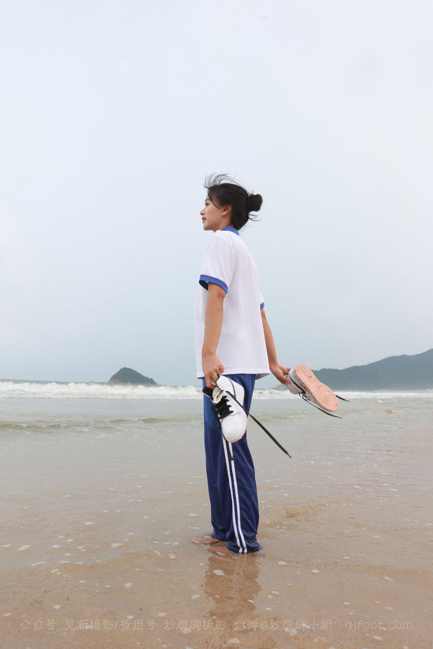 [见新摄影]NO.023 大二网红少女校园风｜深圳 西涌海岸 [2][126P]插图4