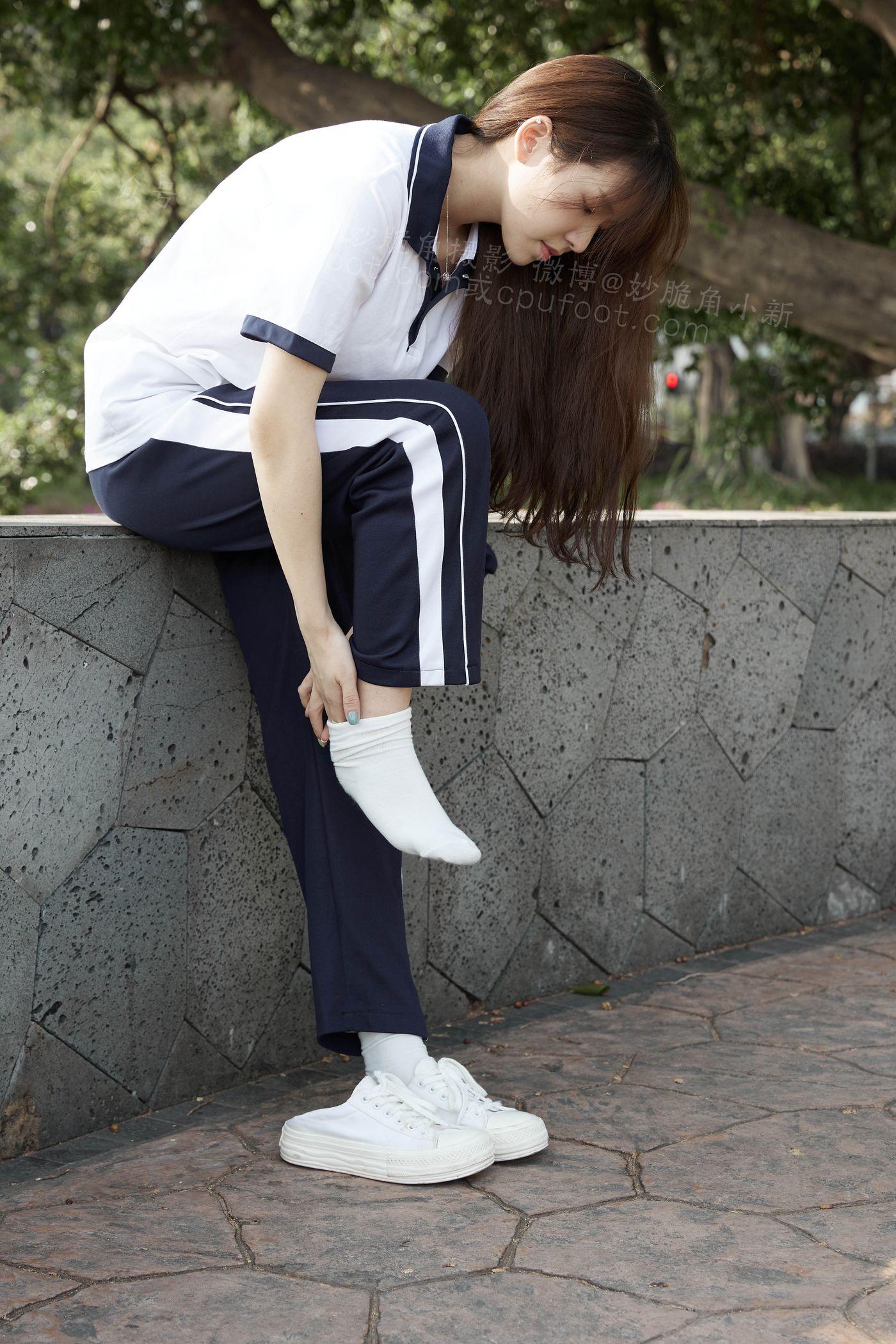 [见新摄影]NO.045 抖音可爱学院风，奶乖少女 [160P]插图9