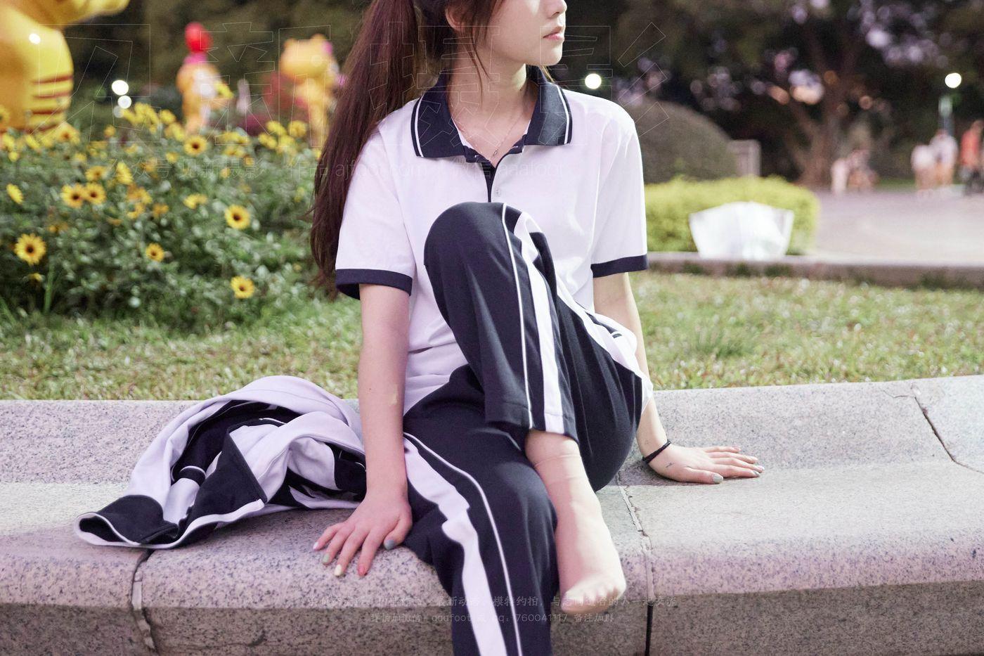 [见新摄影]NO.045 抖音可爱学院风，奶乖少女 [160P]插图1