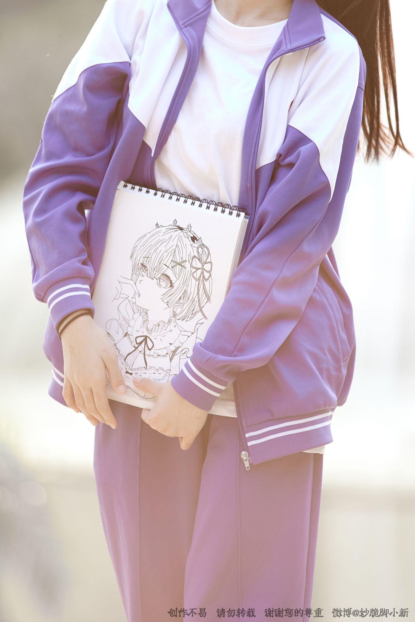 [见新摄影]NO.011-梦回学生时代 公园校服棉袜裸足 [2][148P]插图
