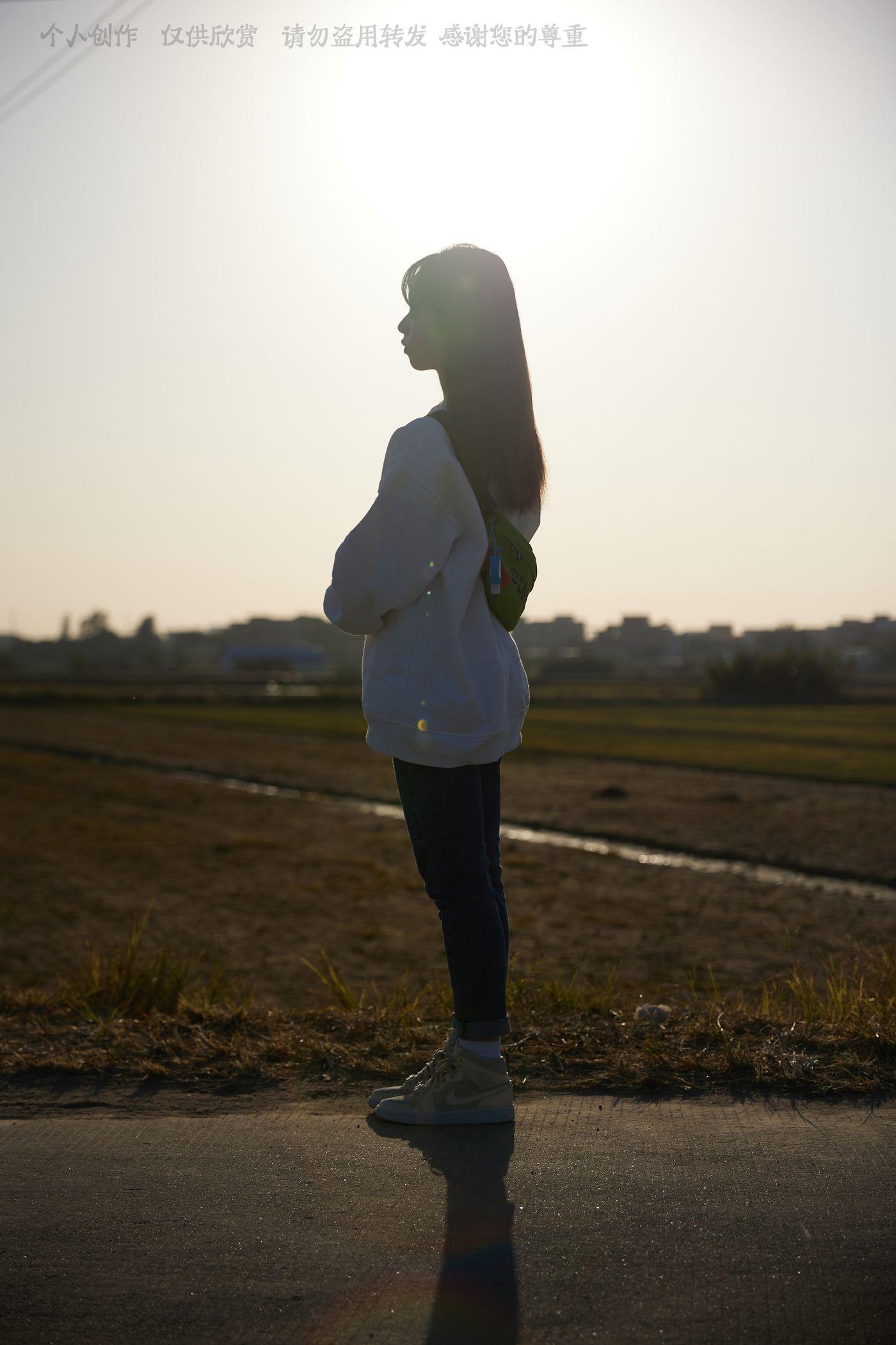 [见新摄影]NO.034 追赶落日余晖的逆光少女 [133P]插图7