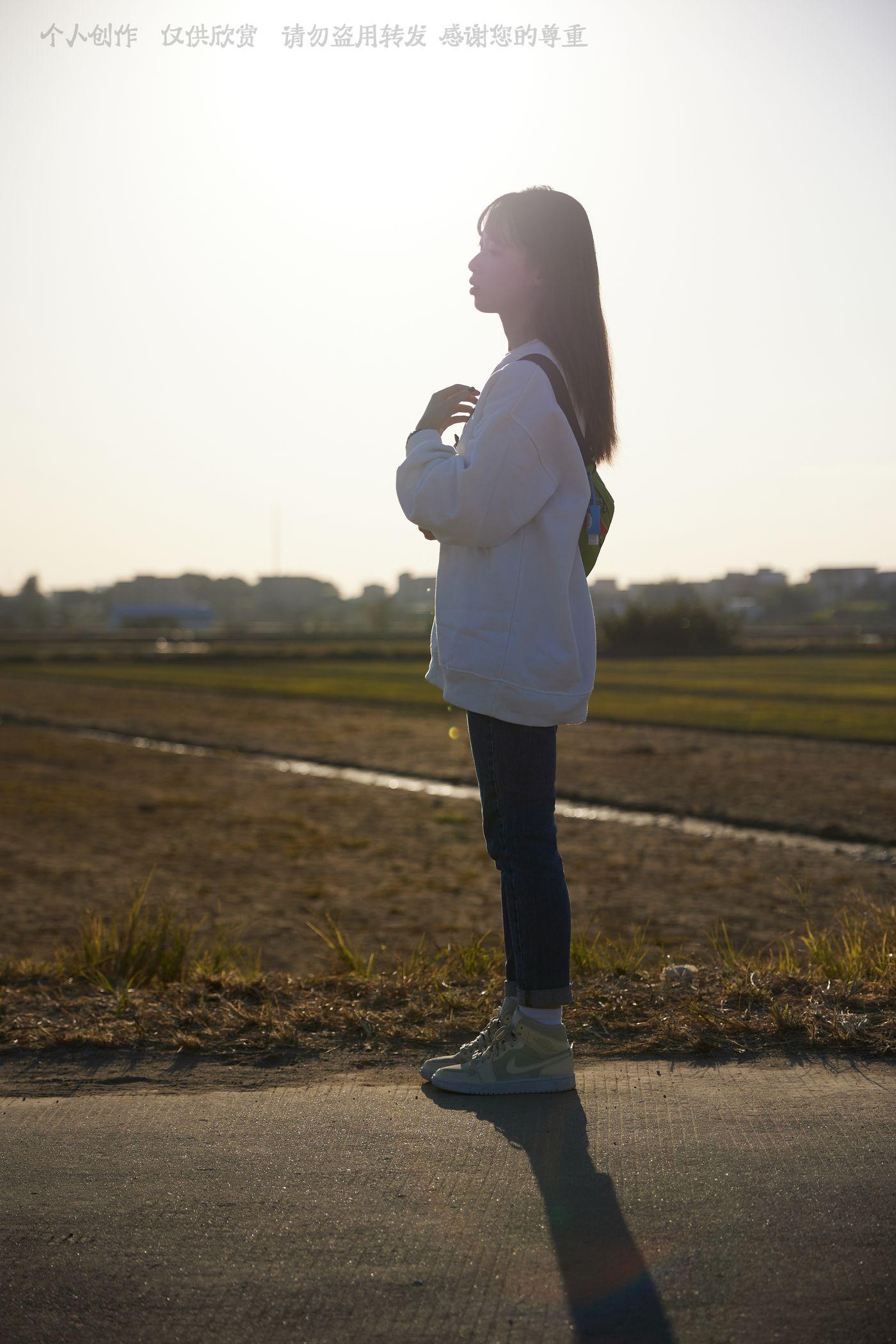 [见新摄影]NO.034 追赶落日余晖的逆光少女 [133P]插图8