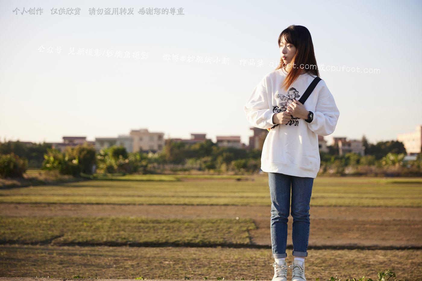 [见新摄影]NO.034 追赶落日余晖的逆光少女 [133P]插图1