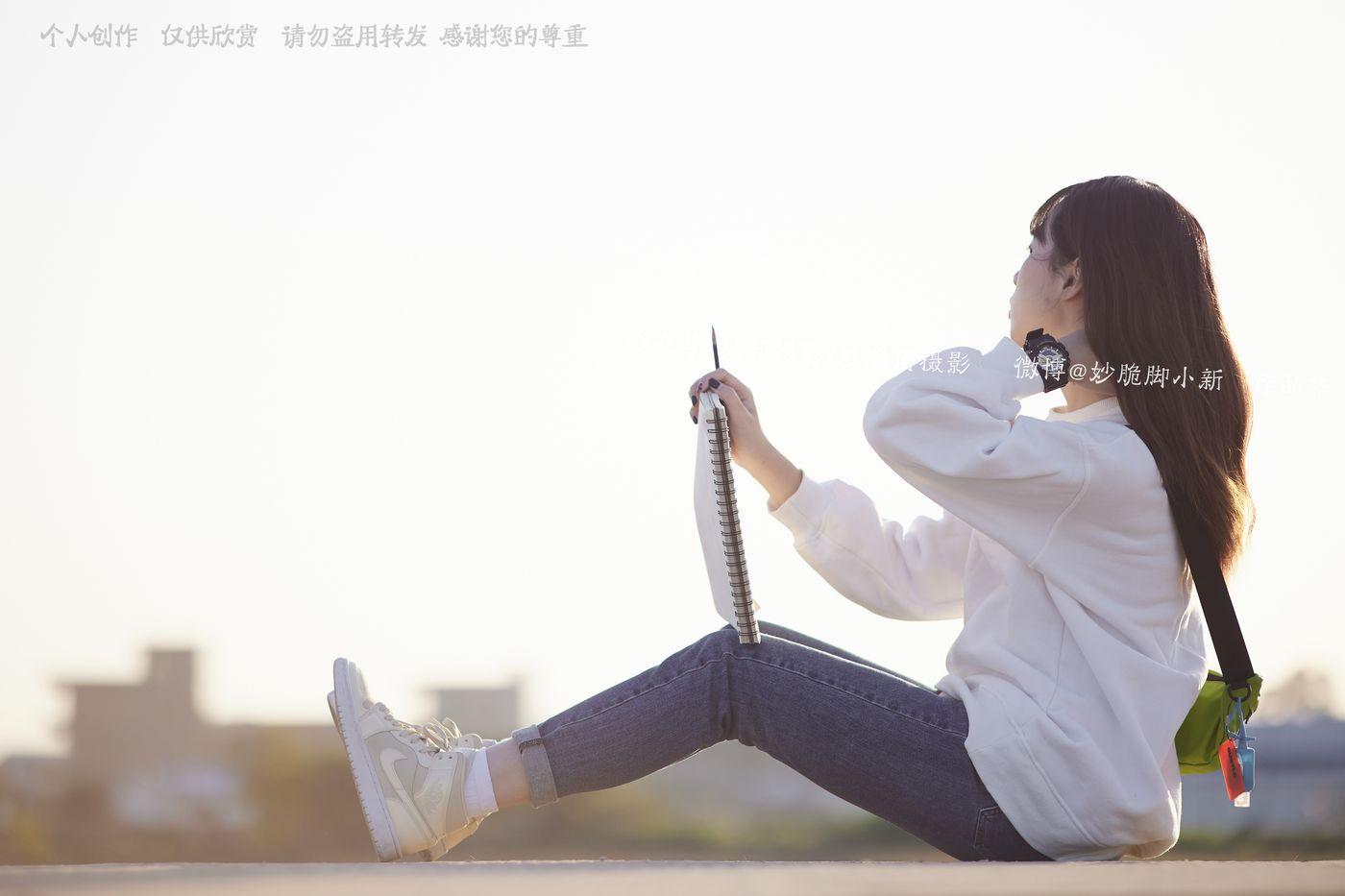 [见新摄影]NO.034 追赶落日余晖的逆光少女 [133P]插图2