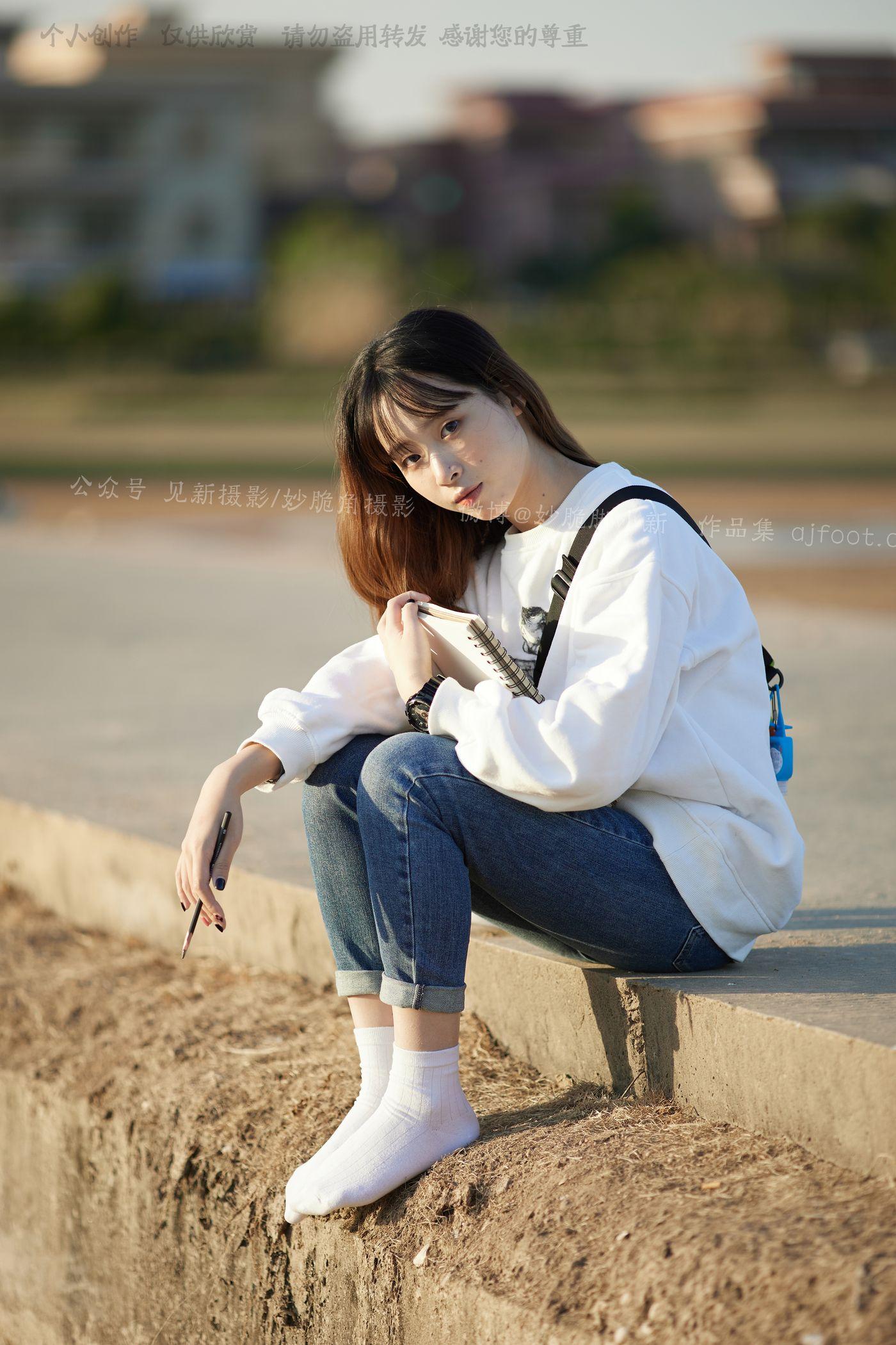 [见新摄影]NO.034 追赶落日余晖的逆光少女 [133P]插图8