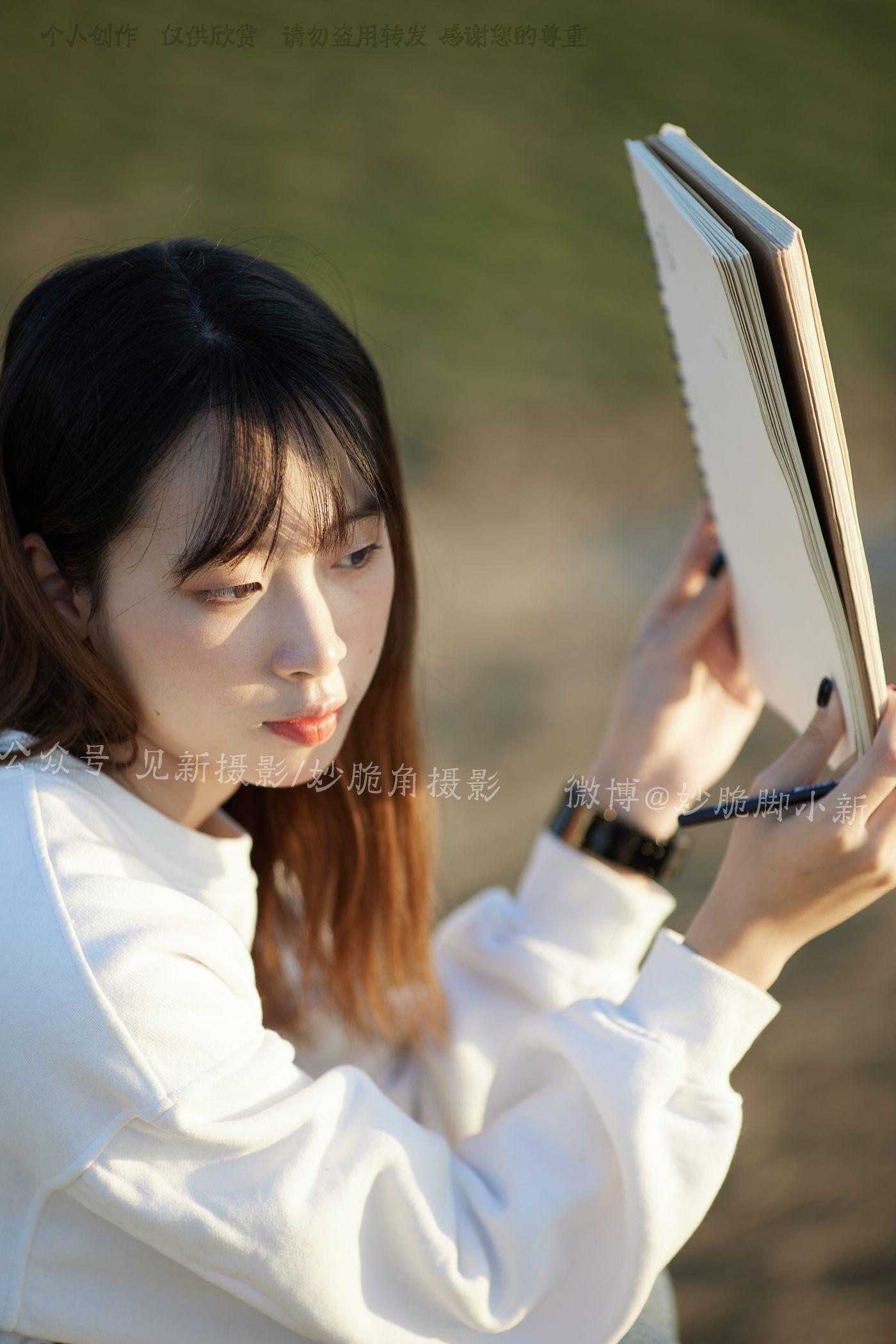 [见新摄影]NO.034 追赶落日余晖的逆光少女 [133P]插图6