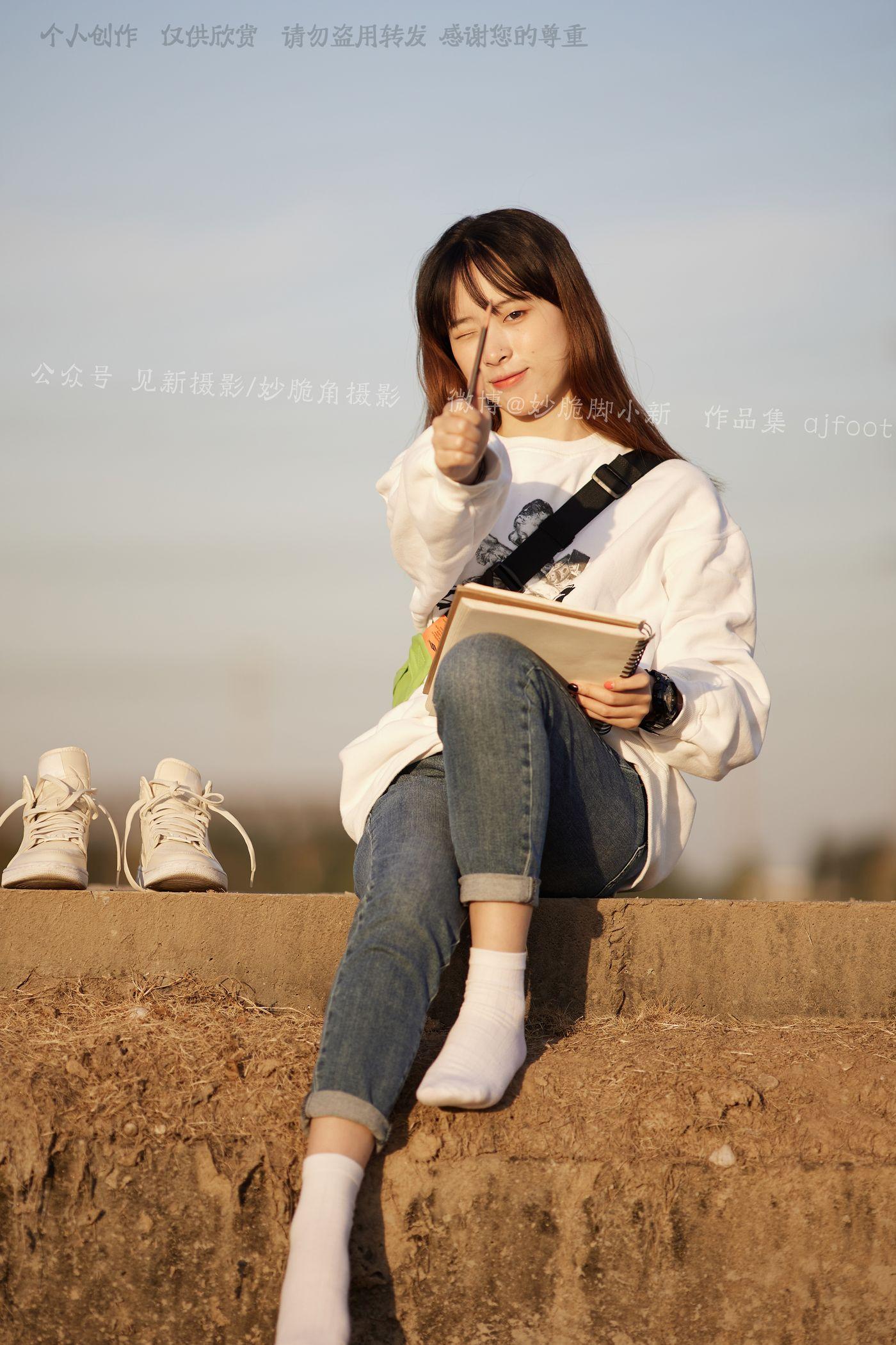 [见新摄影]NO.034 追赶落日余晖的逆光少女 [133P]插图
