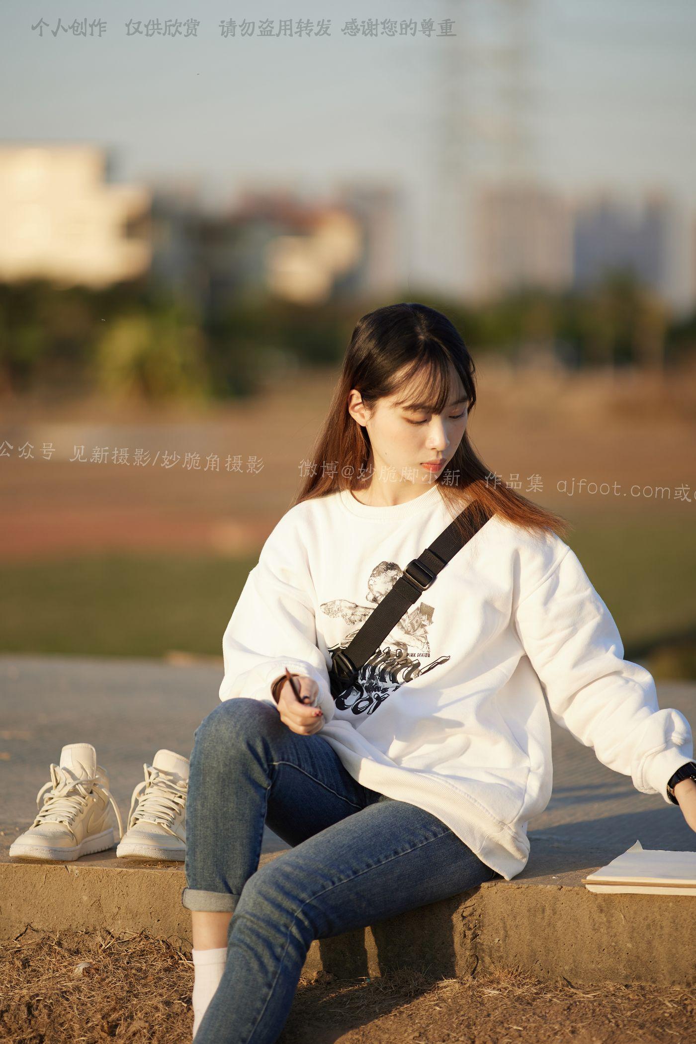 [见新摄影]NO.034 追赶落日余晖的逆光少女 [133P]插图3