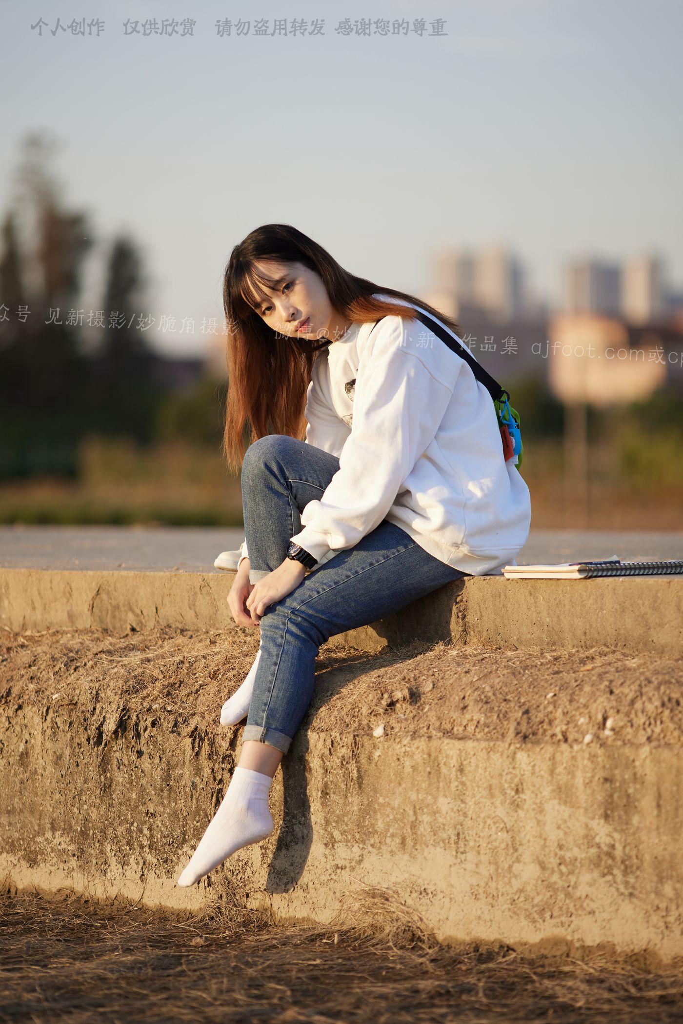 [见新摄影]NO.034 追赶落日余晖的逆光少女 [133P]插图5