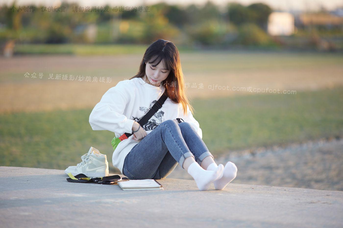 [见新摄影]NO.034 追赶落日余晖的逆光少女 [133P]插图7