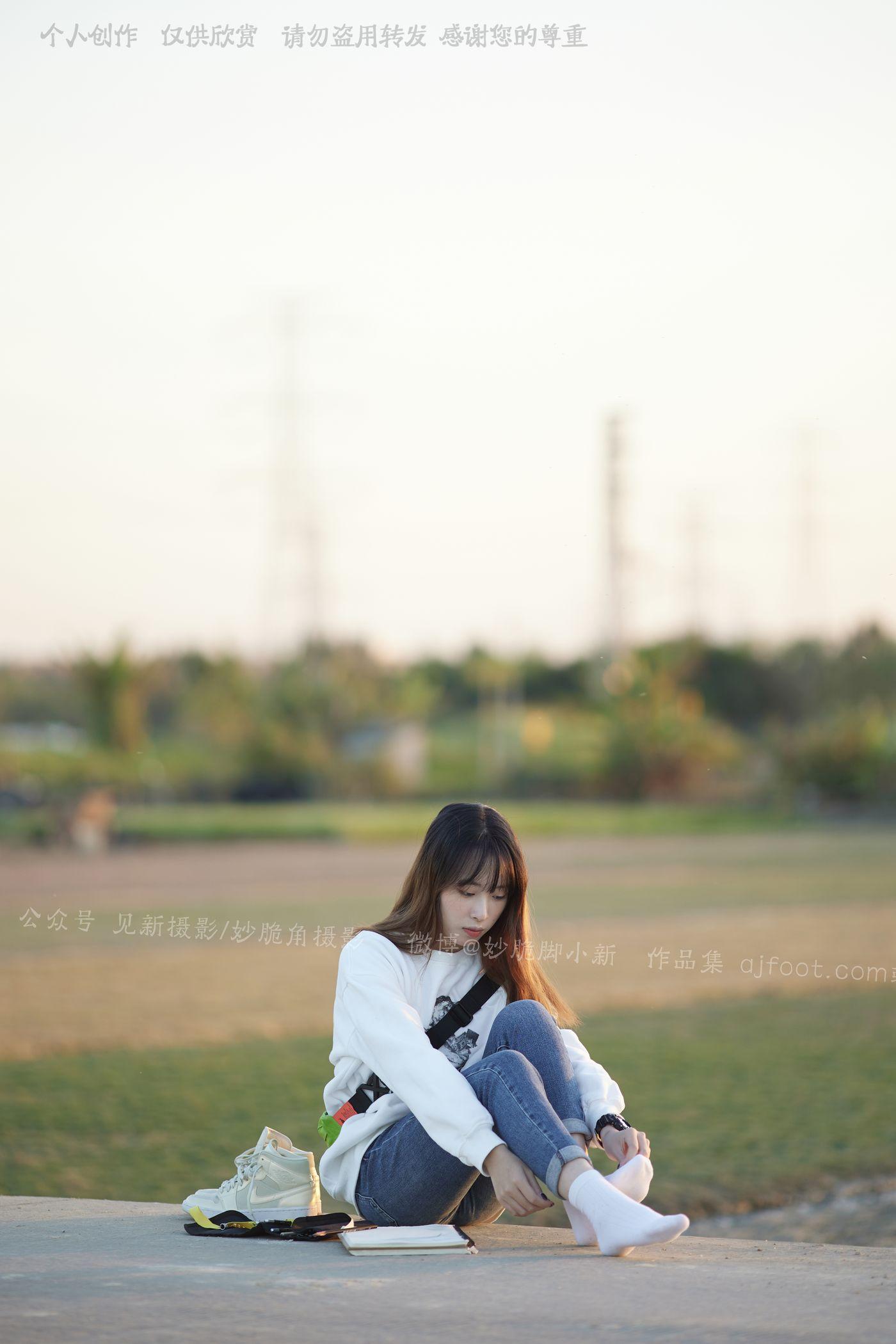 [见新摄影]NO.034 追赶落日余晖的逆光少女 [133P]插图4