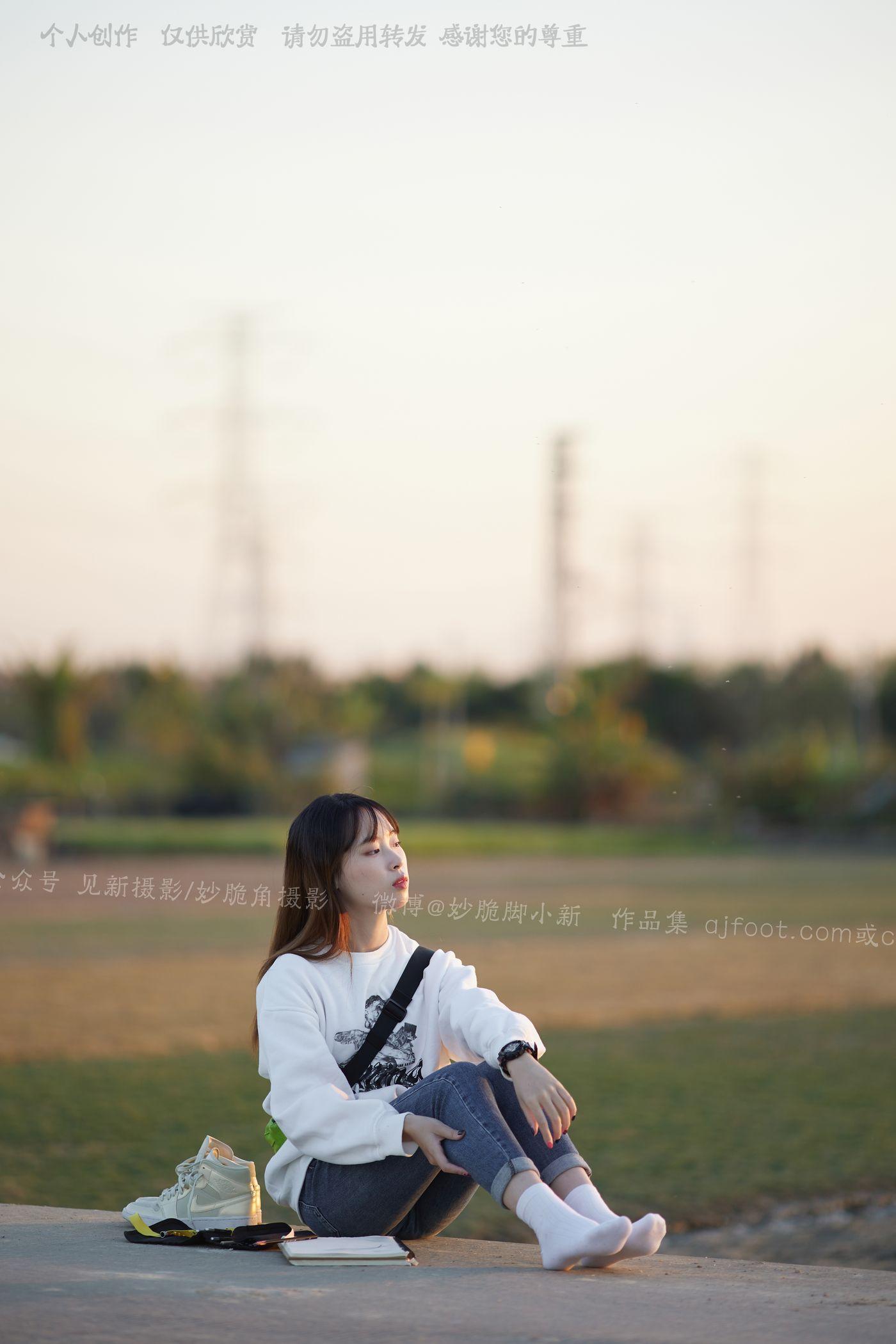 [见新摄影]NO.034 追赶落日余晖的逆光少女 [133P]插图5