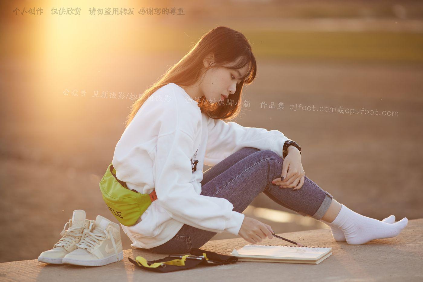 [见新摄影]NO.034 追赶落日余晖的逆光少女 [133P]插图7