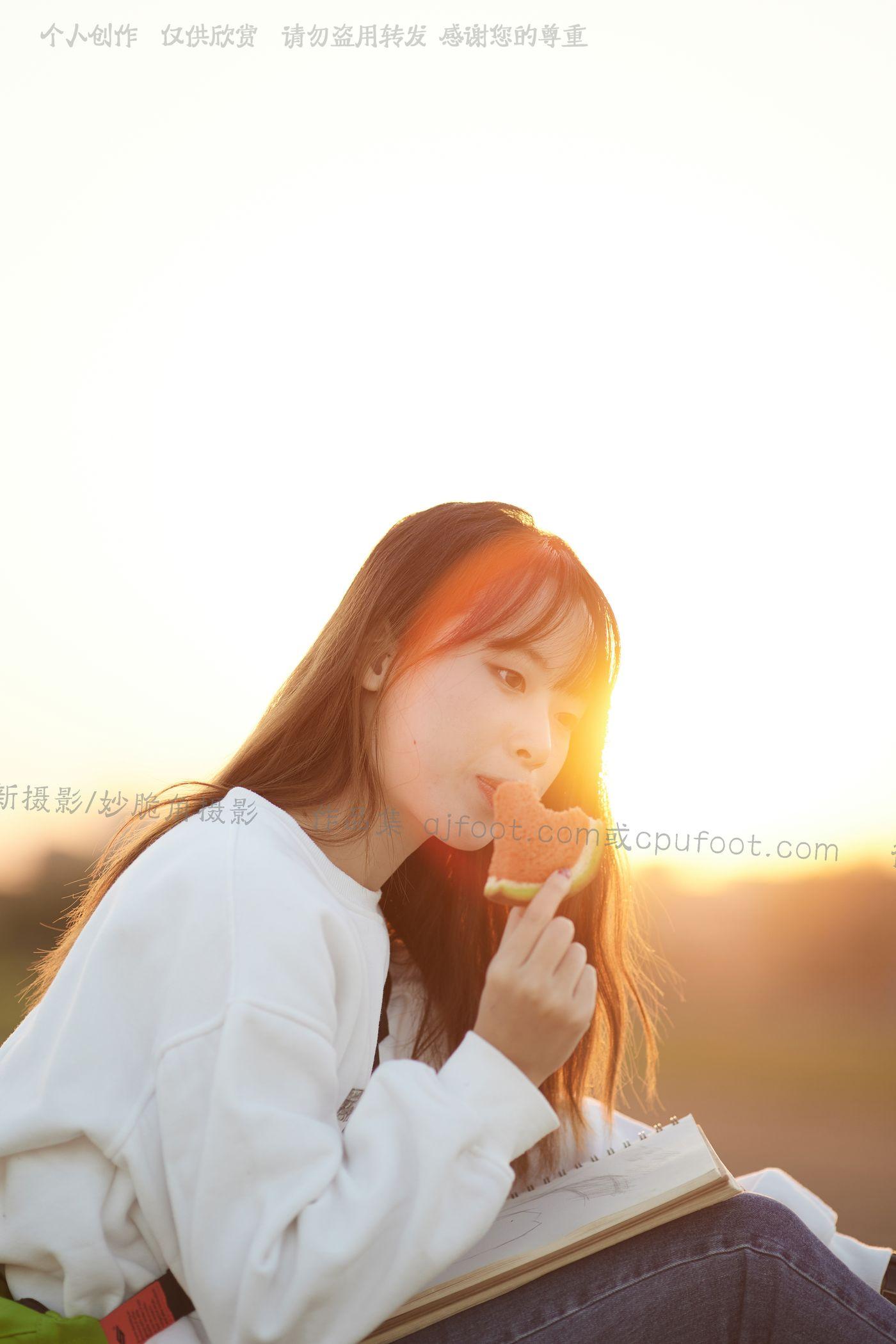 [见新摄影]NO.034 追赶落日余晖的逆光少女 [133P]插图2