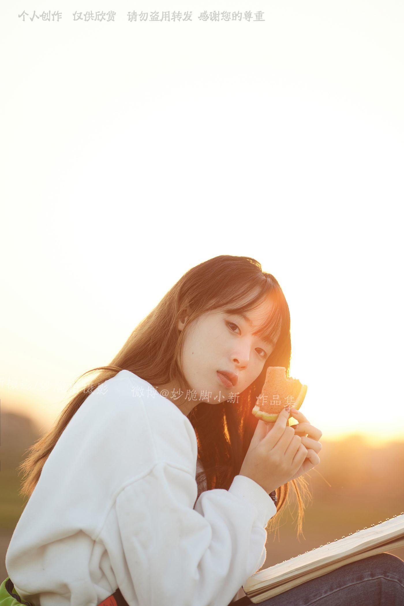 [见新摄影]NO.034 追赶落日余晖的逆光少女 [133P]插图3
